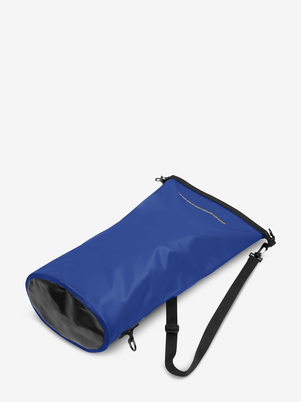 drybag SPLASH royal-blue unfolded bottom