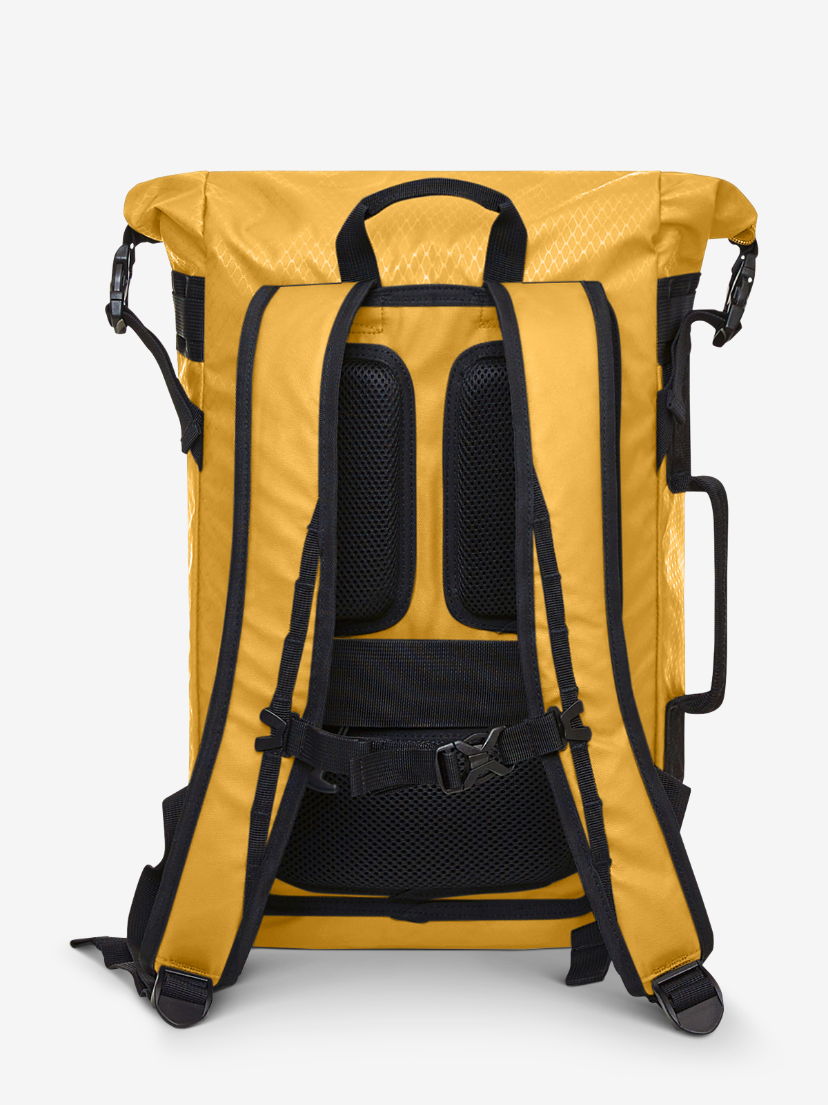 Notebook-Rucksack ACTIVE senfgelb ruecken