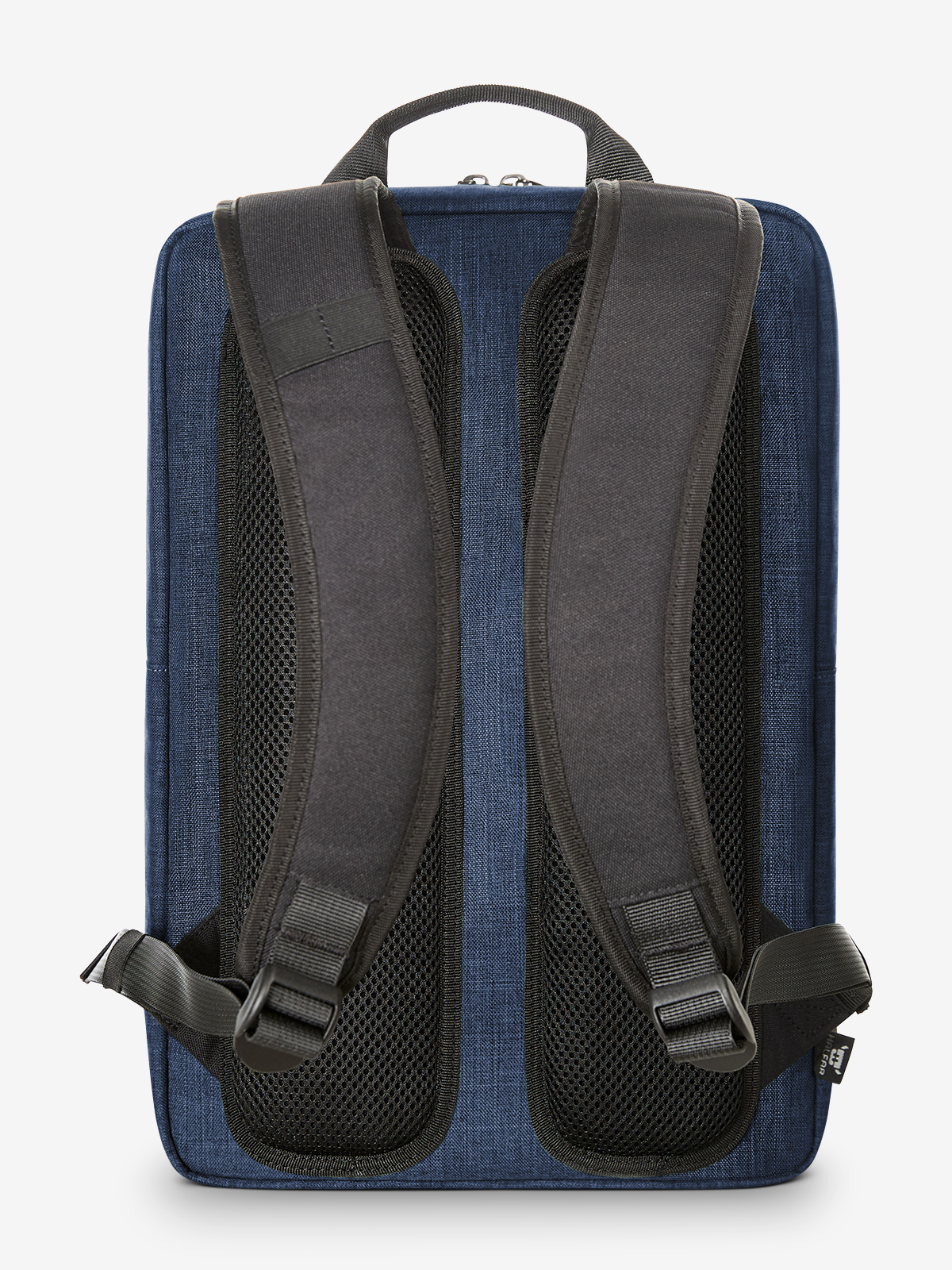 Notebook-Rucksack EUROPE blau-meliert ruecken