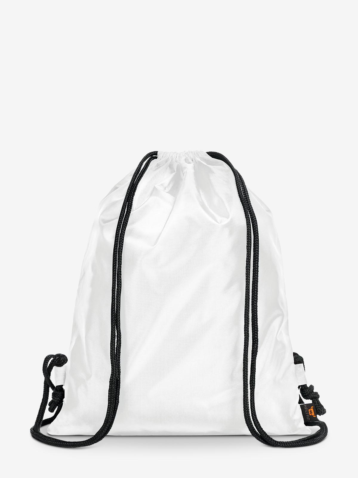 Taftrucksack SPORT weiss ruecken