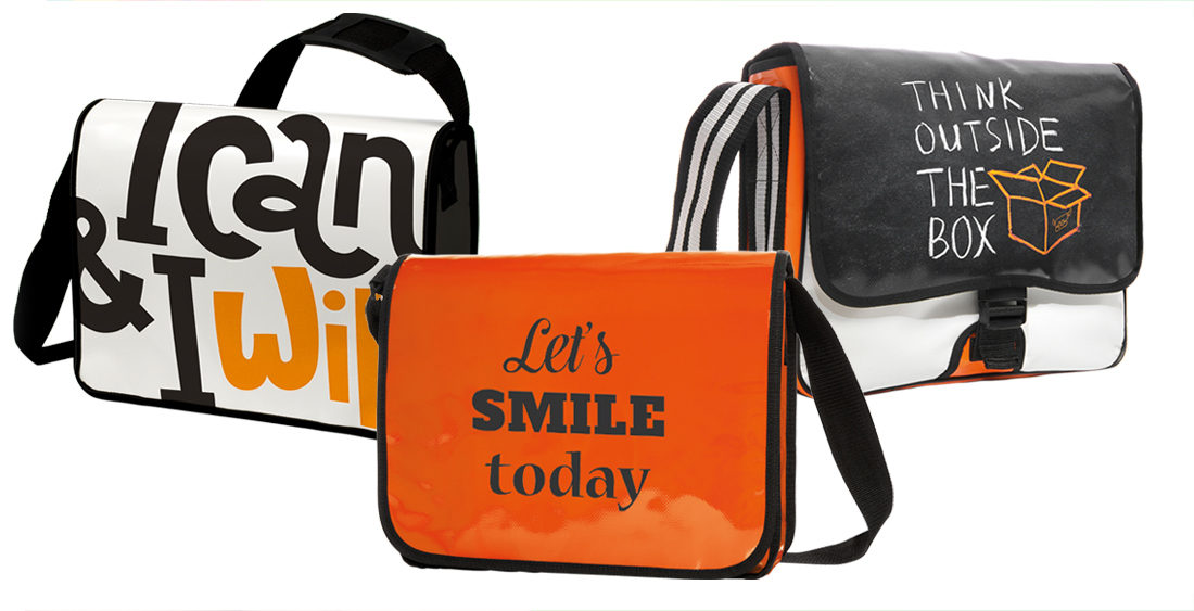 Gruppenbild von Modultaschen