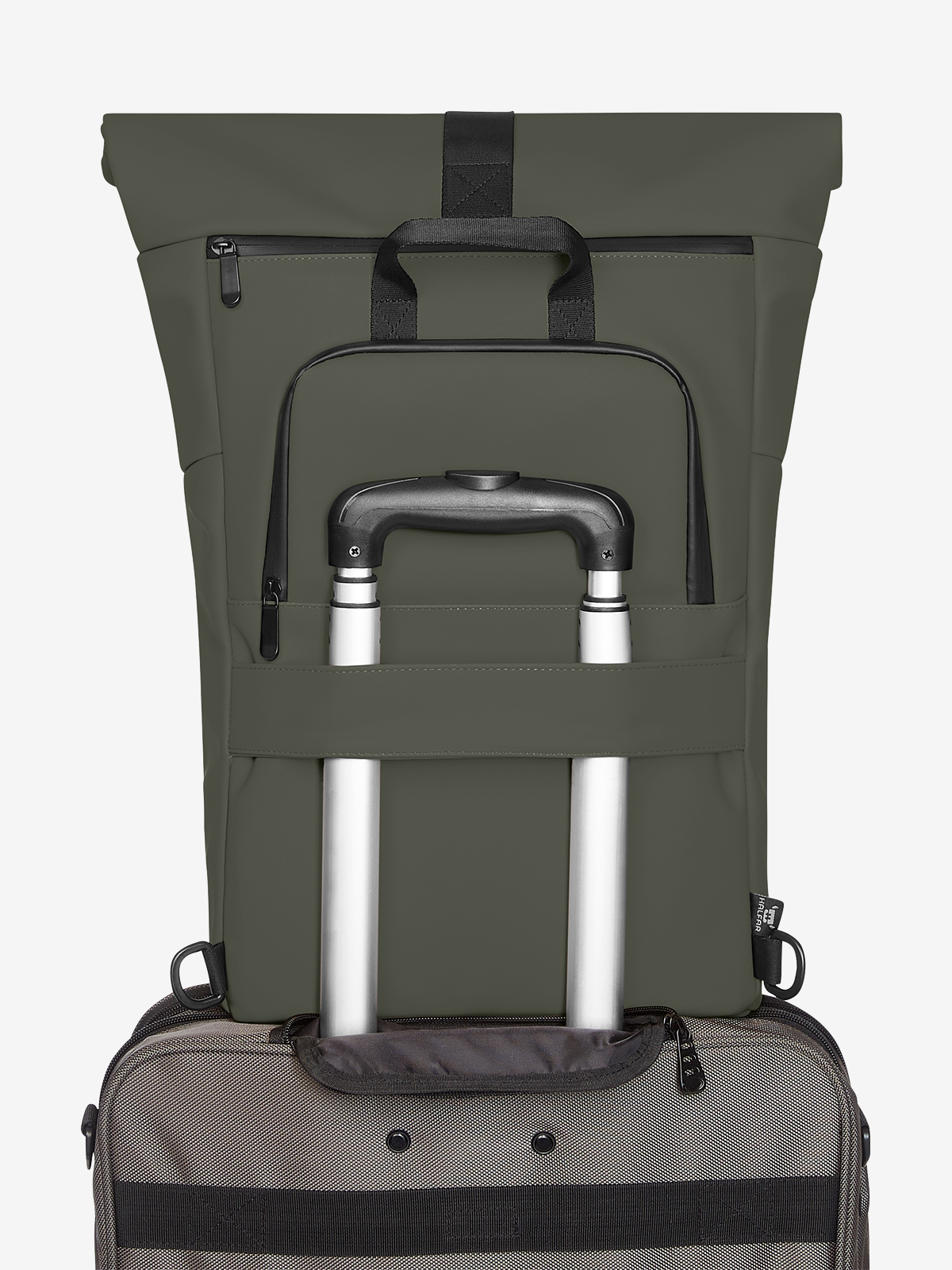 Fahrradrucksack ORBIT oliv trolley