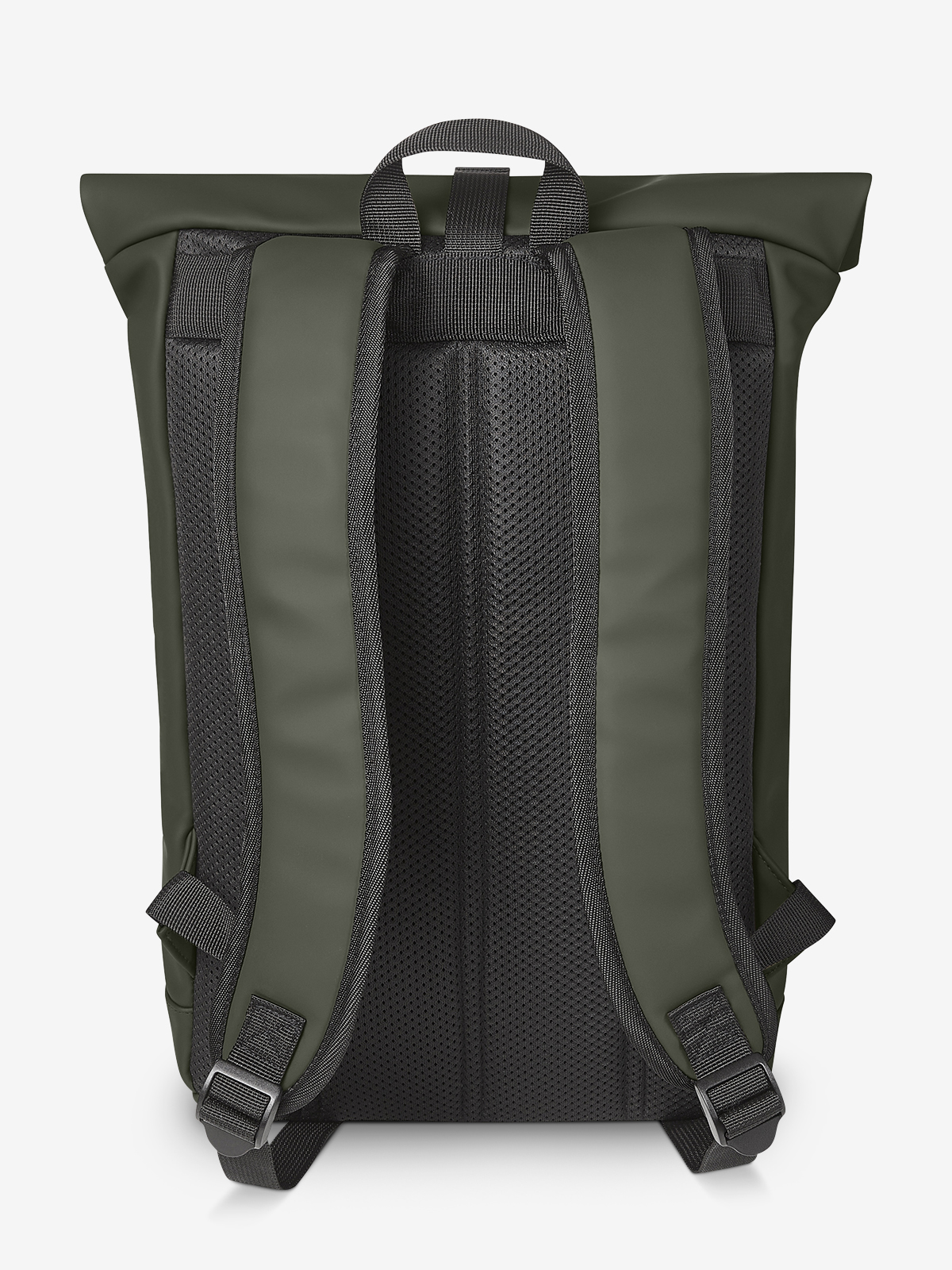 Laptop-Rucksack PURE oliv ruecken