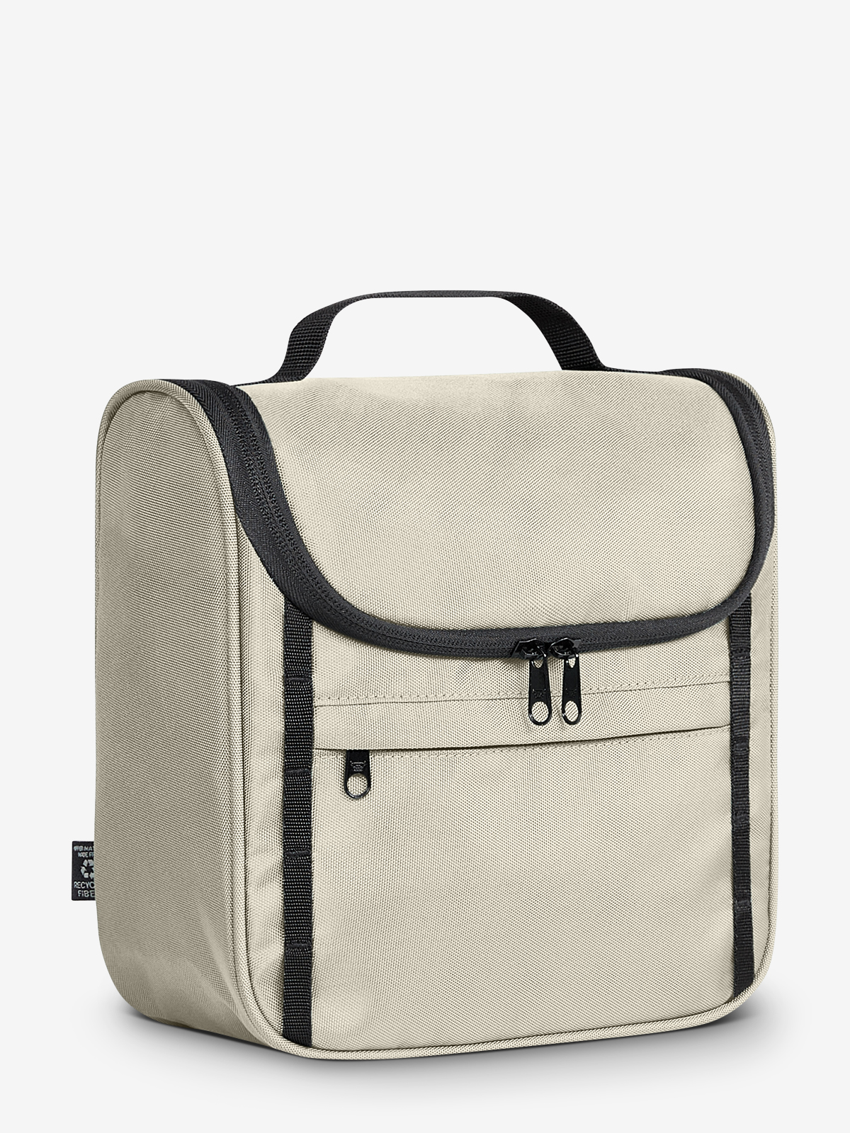 wash bag FLEX beige side