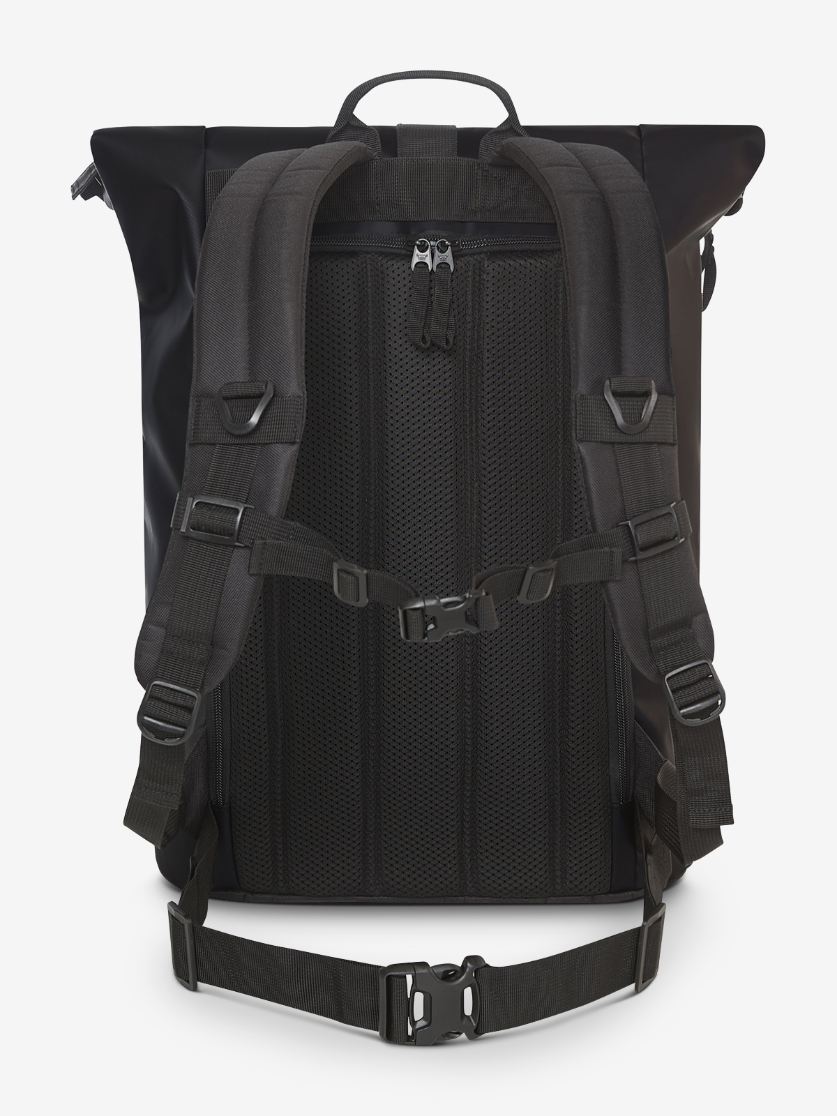 Notebook-Rucksack KURIER schwarz ruecken