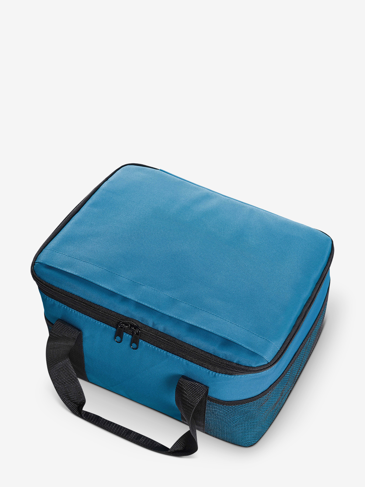 Kuehltasche FAMILY XL cyan deckel
