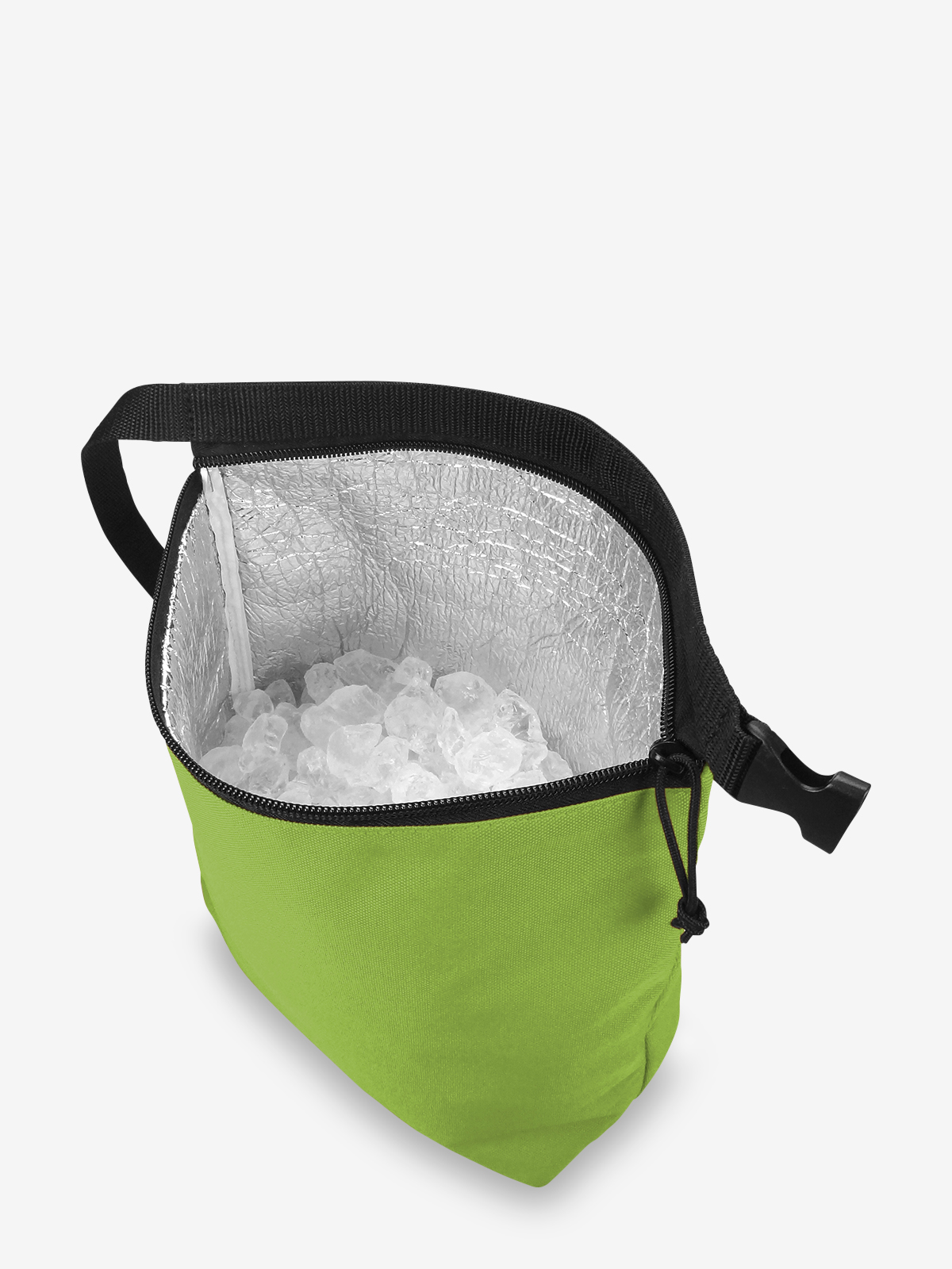 thermo bag FLOW apple-green filled with ice