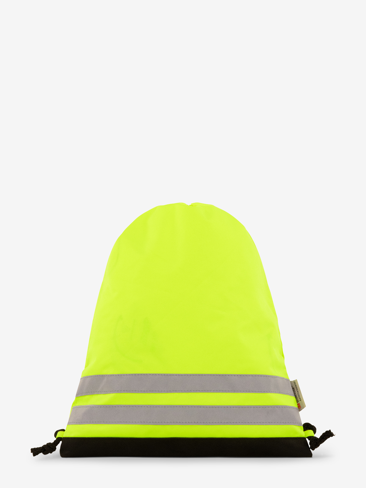 Zugbeutel REFLEX neon-gelb front