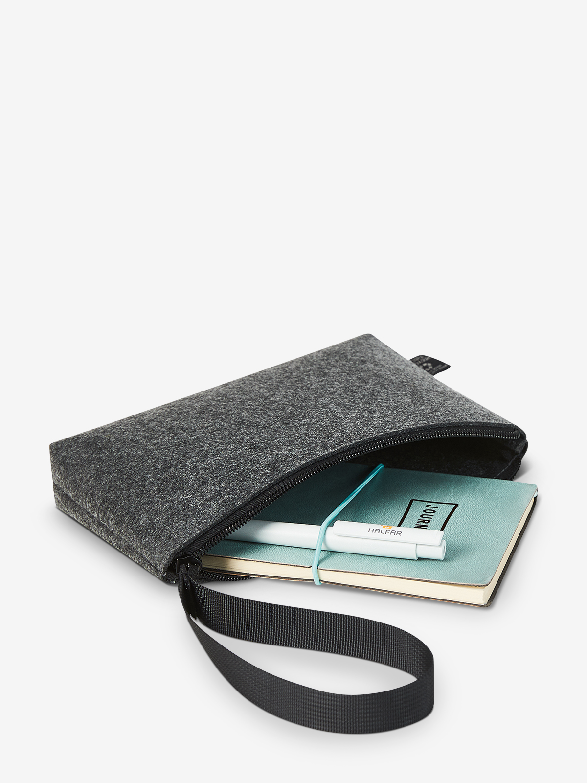 Reissverschluss-Tasche ModernClassic gefuellt