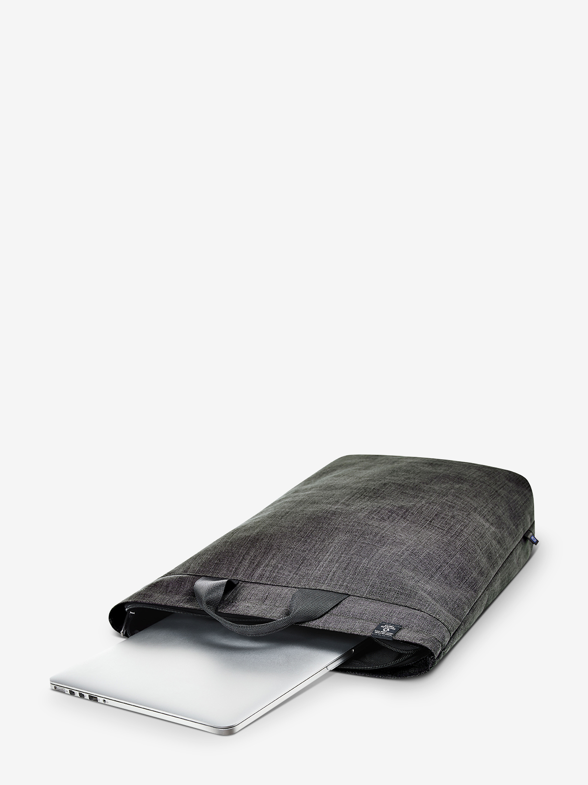 laptop backpack EUROPE grey-sprinkle filled