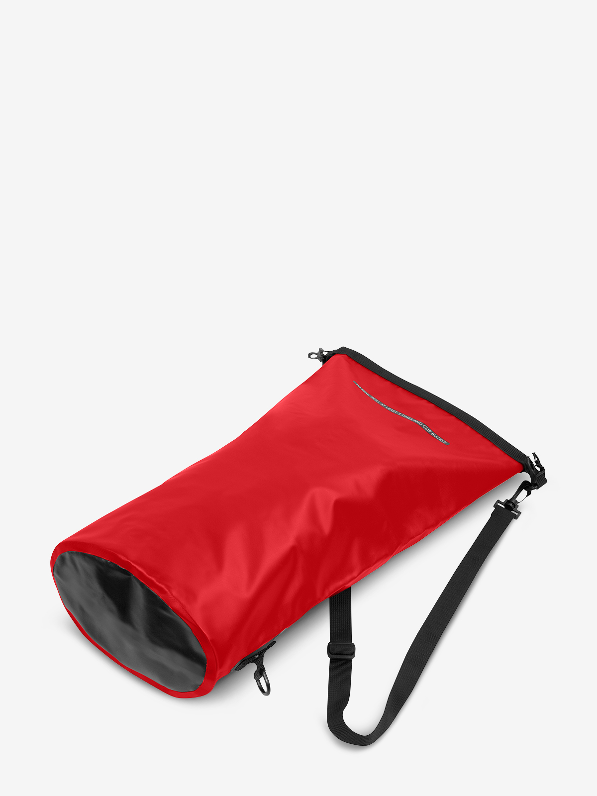 Drybag SPLASH rot boden entfaltet