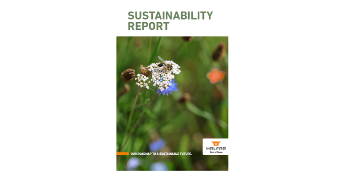 Cover image of the Halfar Sustainability Report 2022/2023Cover image of the Halfar Sustainability Report 2022/2023v