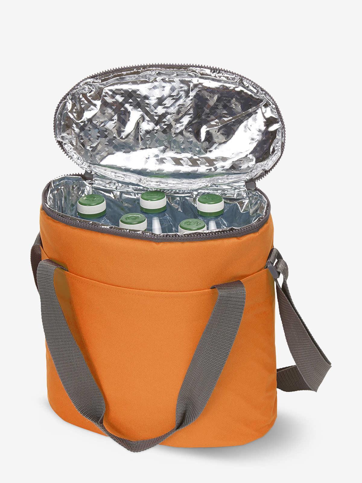 Kuehltasche SOLUTION orange gefuellt