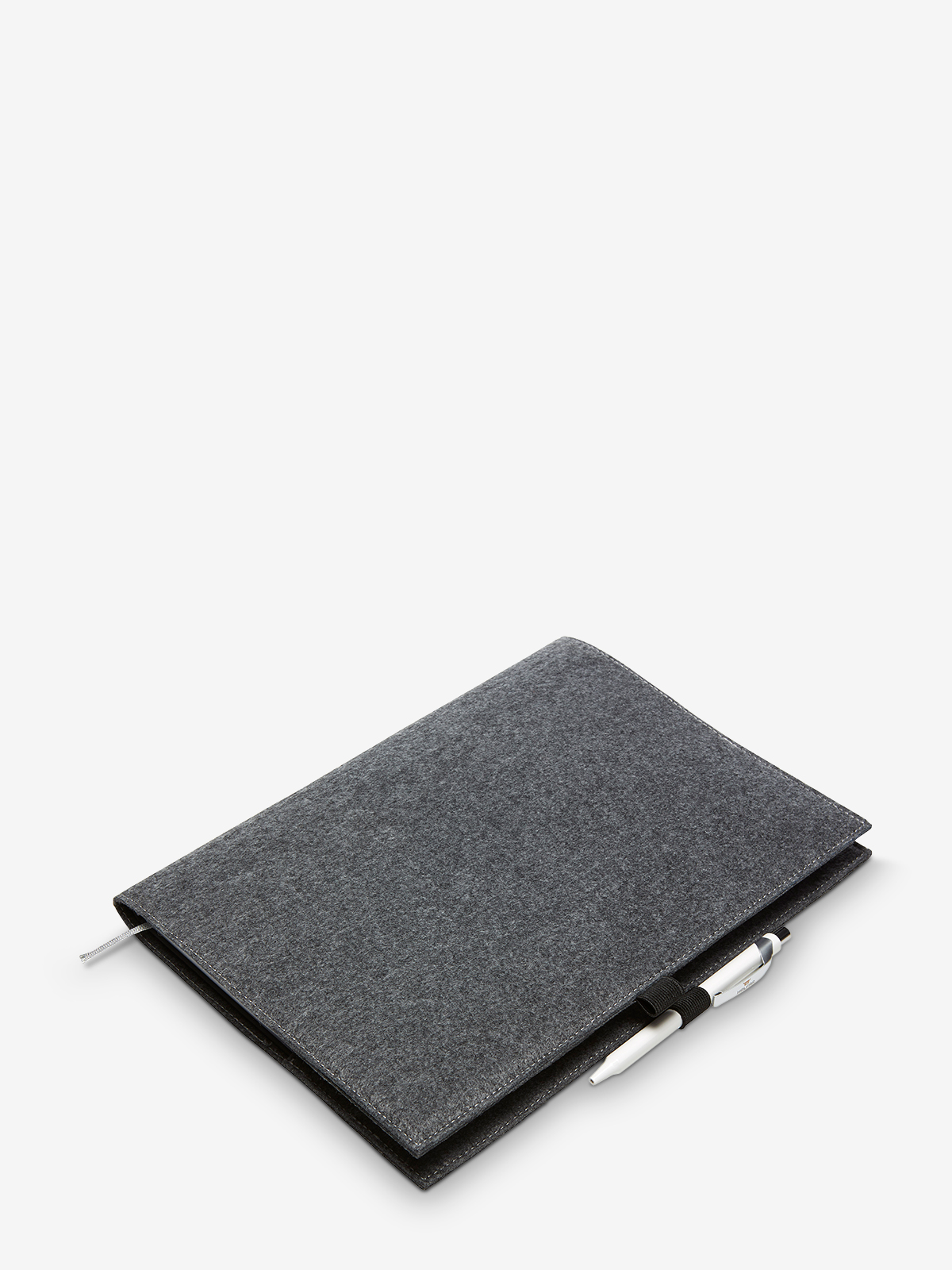 Filzhuelle ECONOMY anthrazit top seite