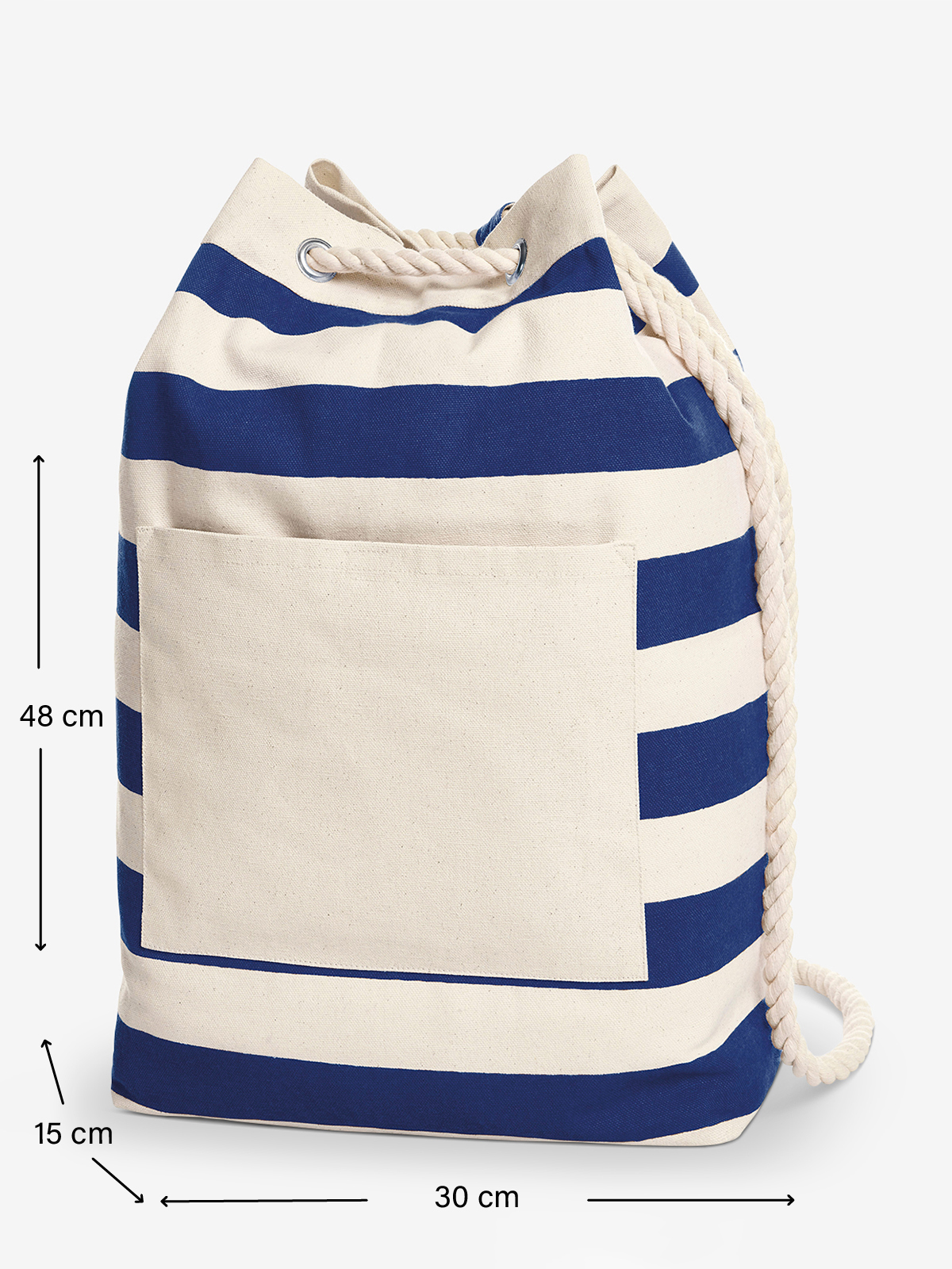 dimesions backpack BEACH