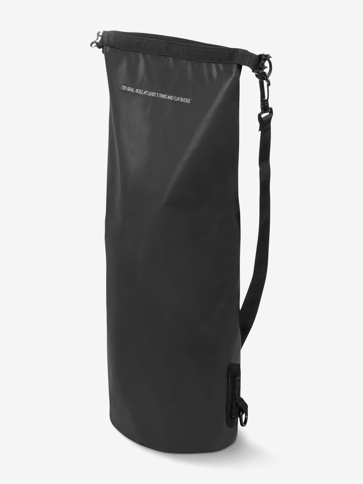 drybag SPLASH black-matt side unfolded