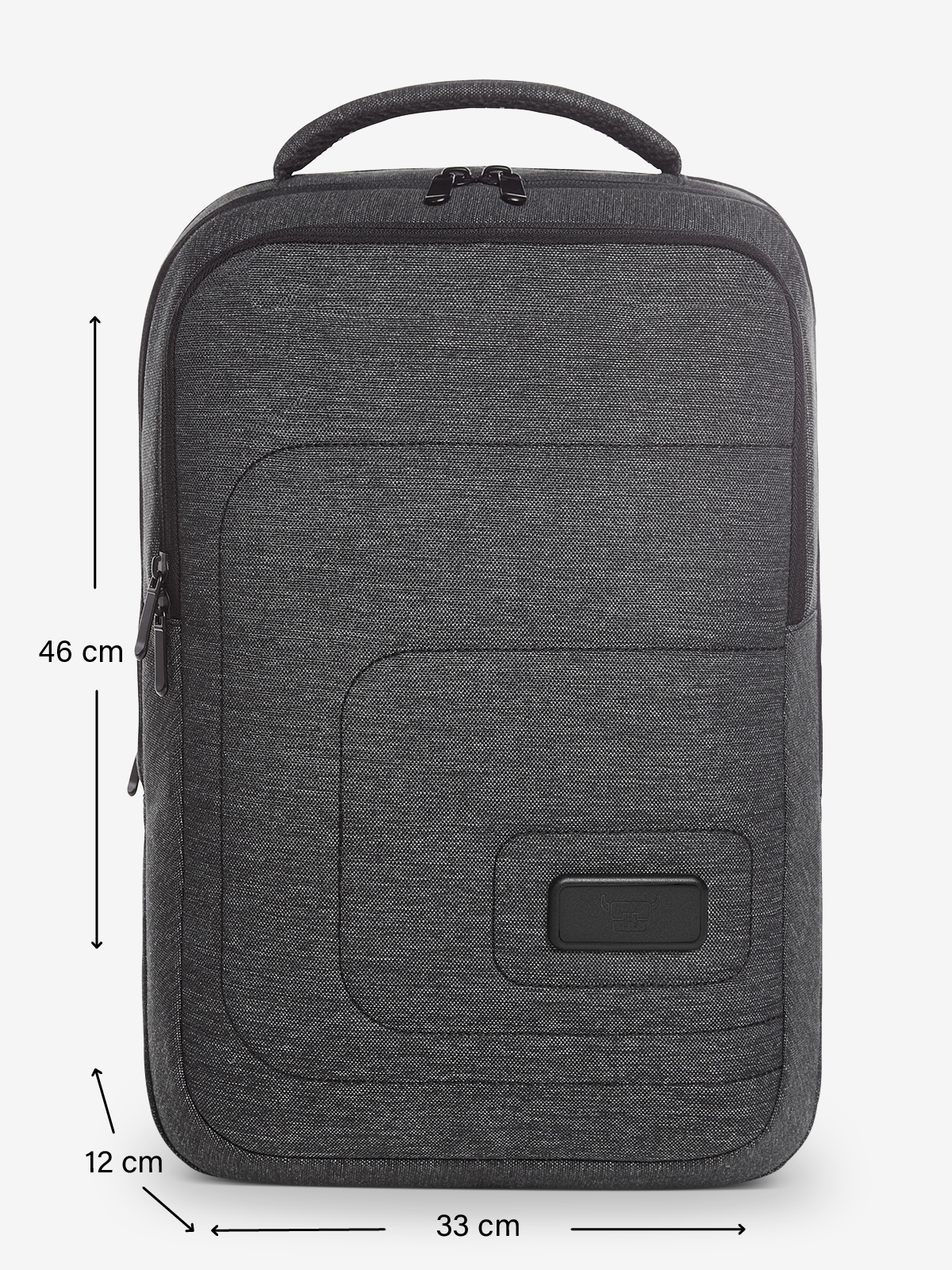 Abmessungen Notebook-Rucksack FRAME