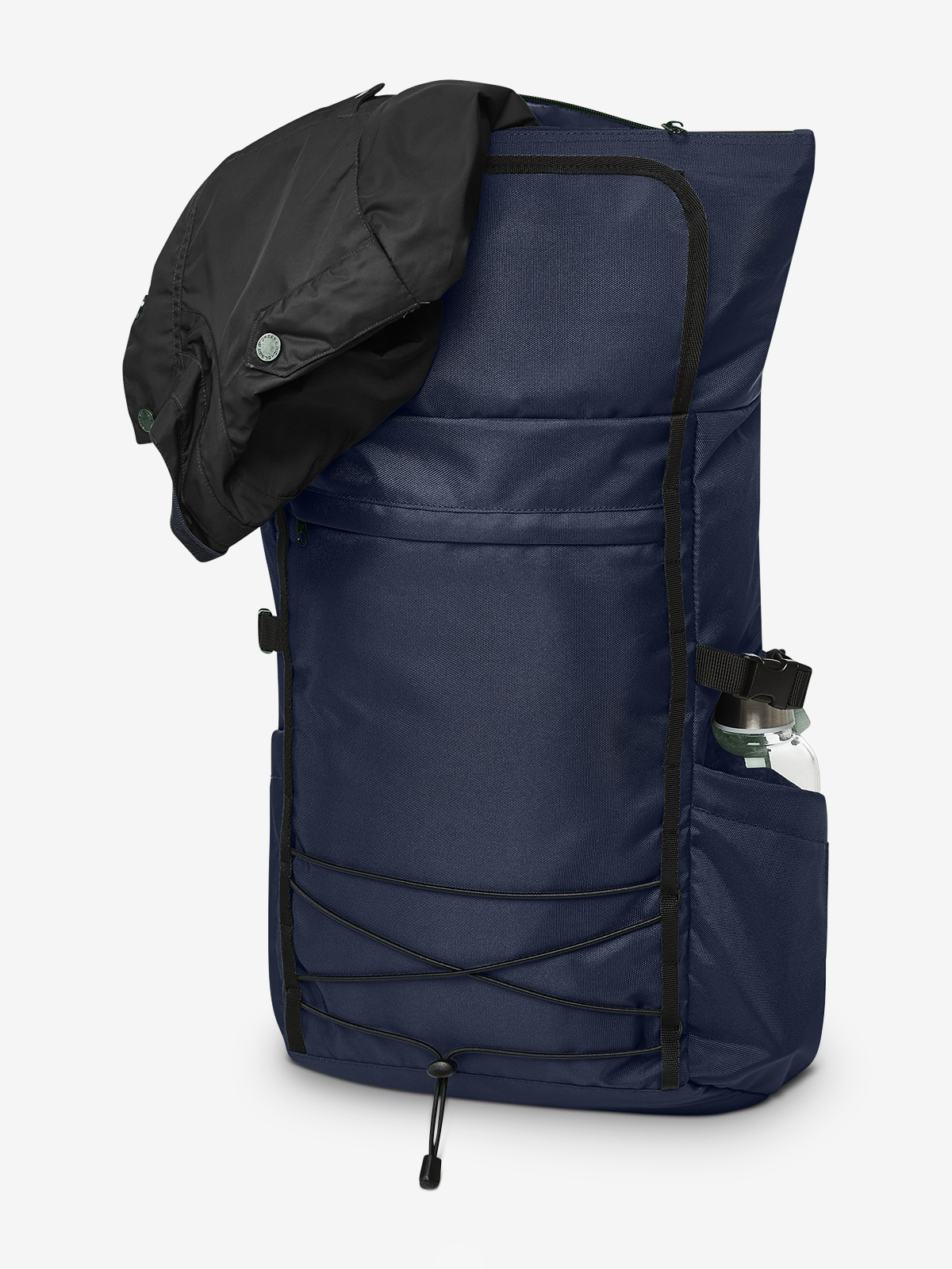 Notebook-Rucksack FLEX marine gefuellt
