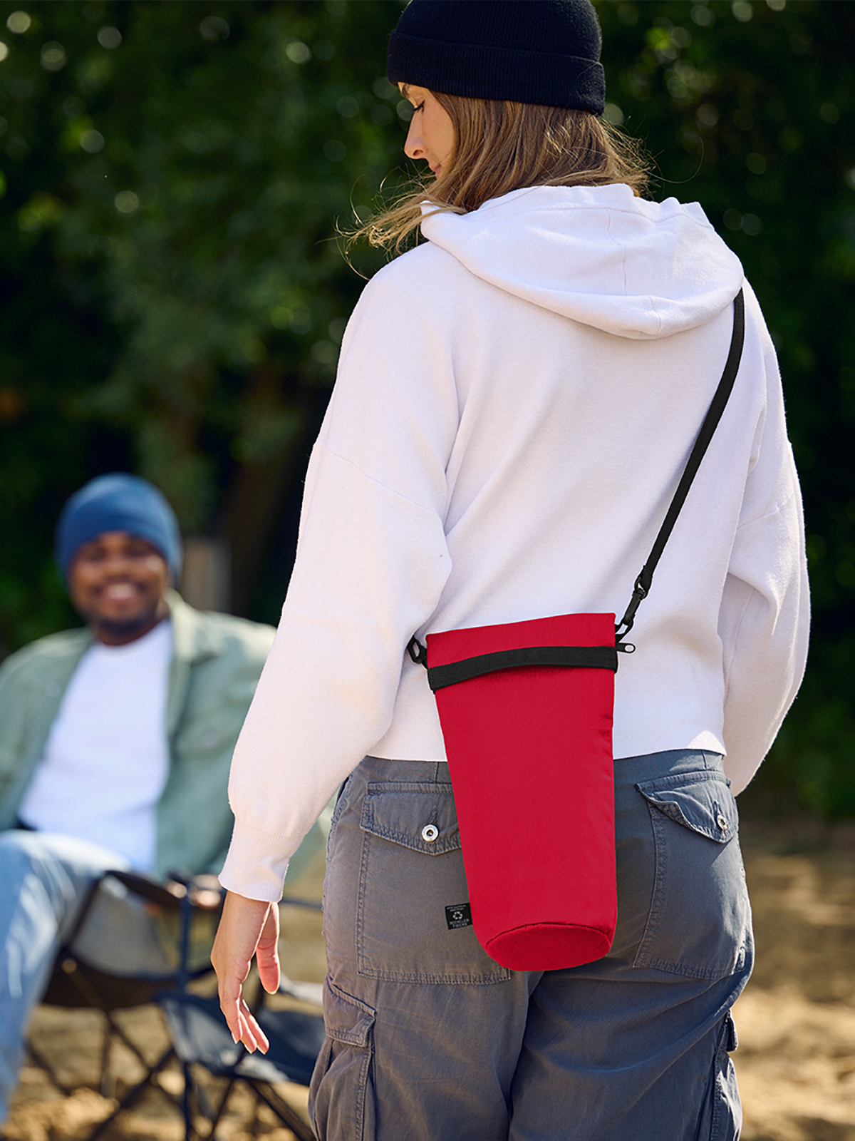Thermobag BOTTLE rot mit Model