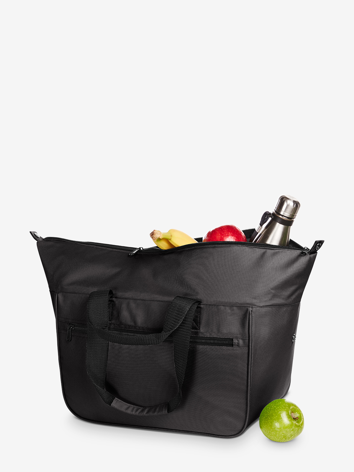 Kuehlshopper SOFTBASKET schwarz gefuellt