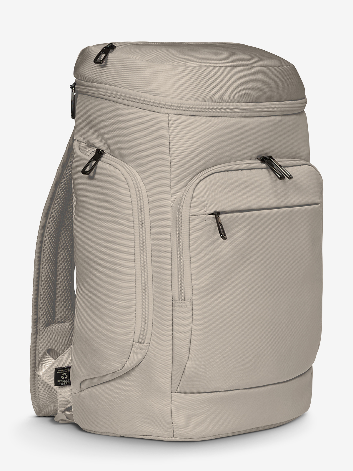 Notebook-Rucksack SOLID beige seite