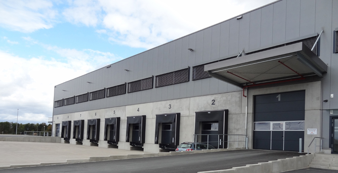 Tore des HALFAR® Logistikzentrums in Bielefeld Altenhagen