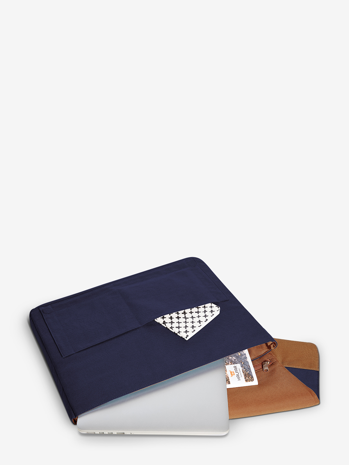 Huelle LIFE marine-braun gefuellt