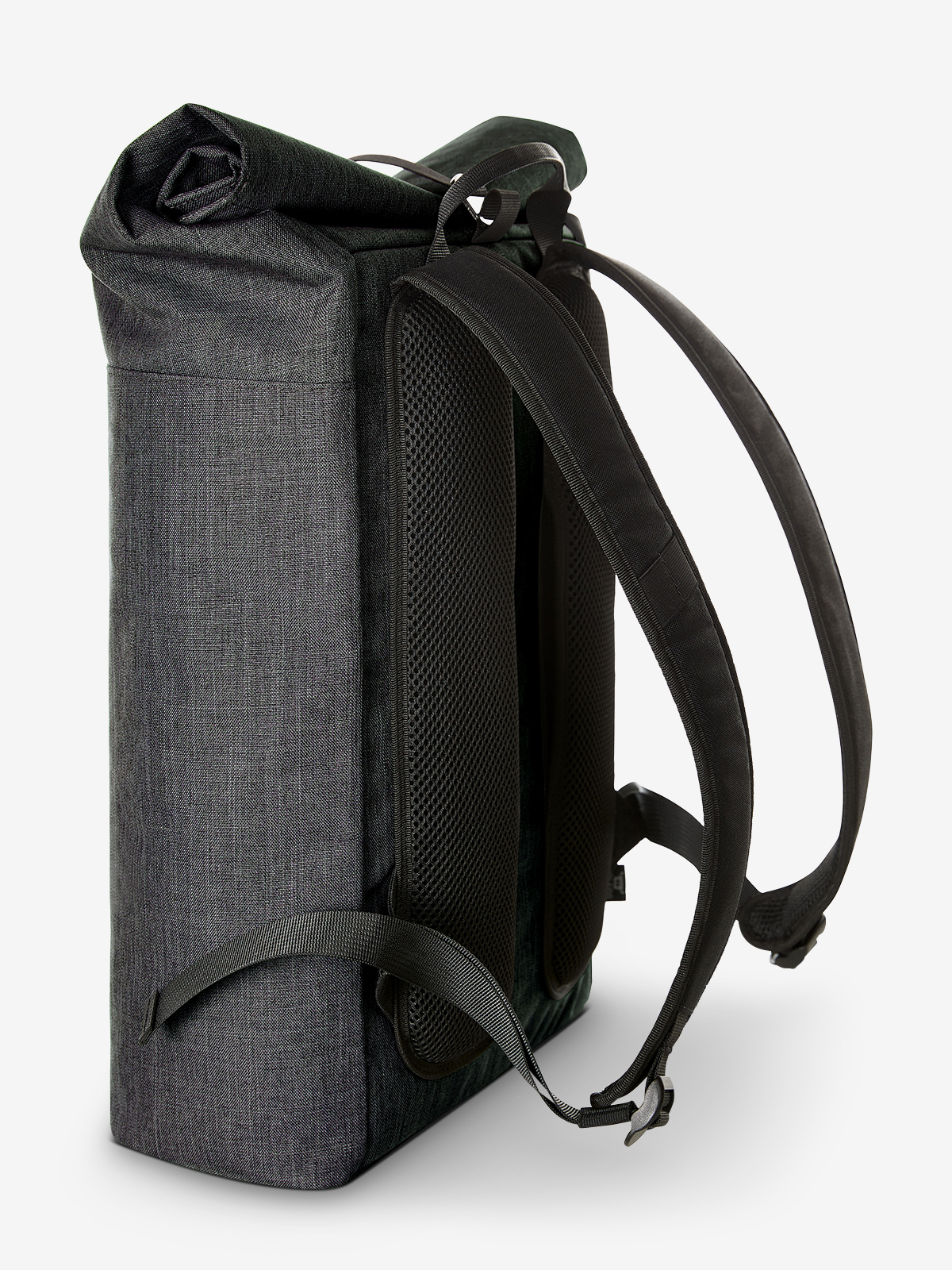 notebook roller backpack EUROPE grey-sprinkle side