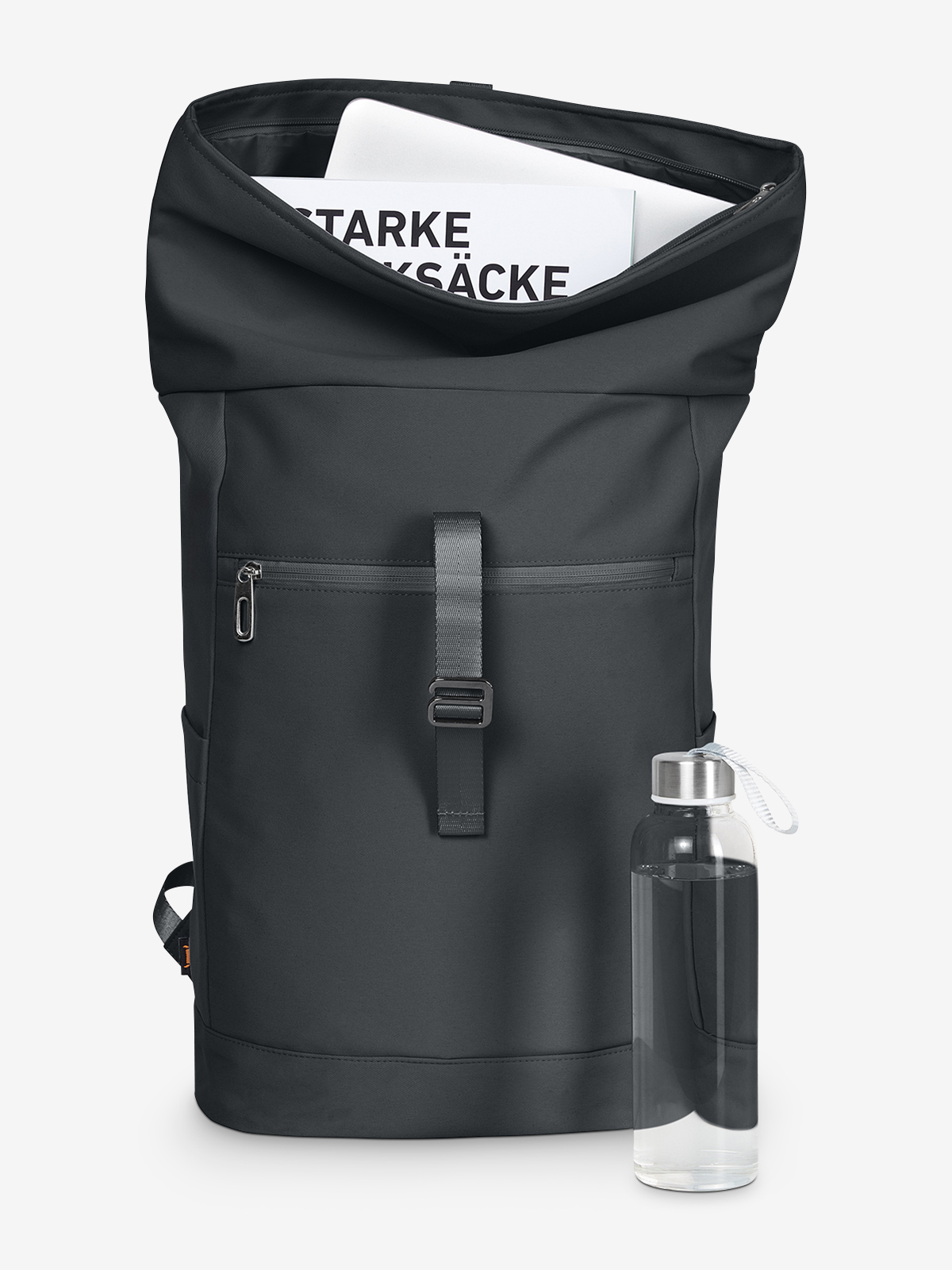 Laptop-Rucksack STAR schwarz gefuellt