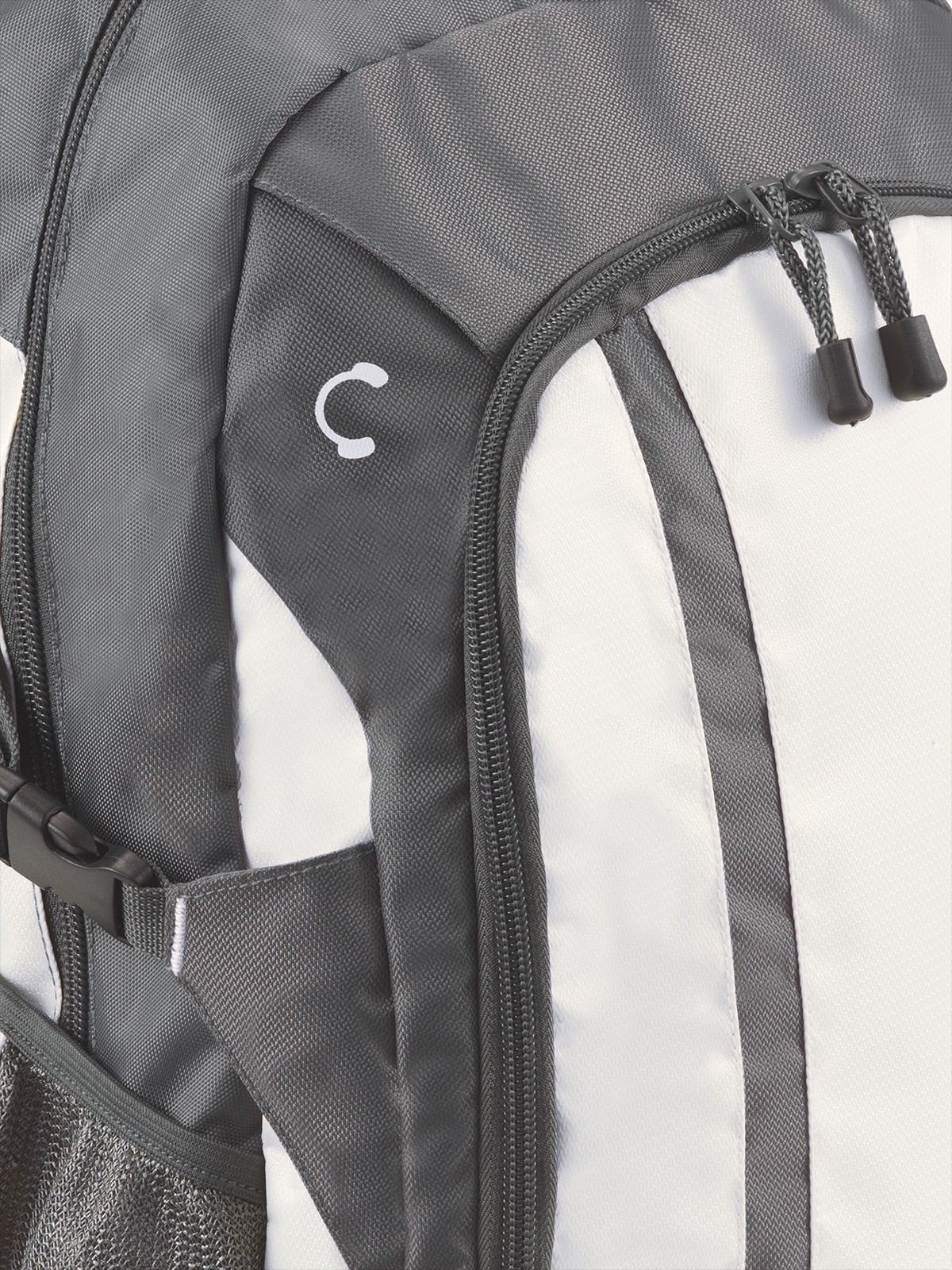 backpack GALAXY white detail