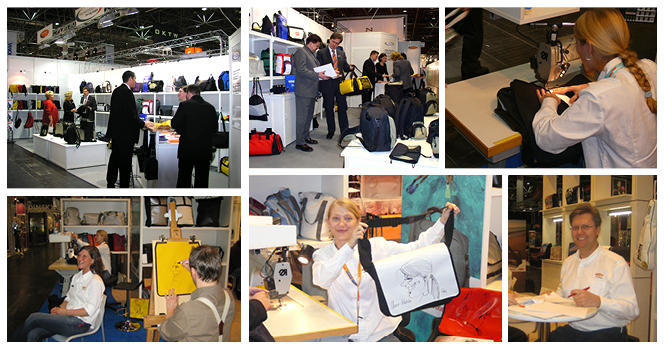 Halfar Messestand, Produktpräsentation und Gespräche auf der PSI Messe