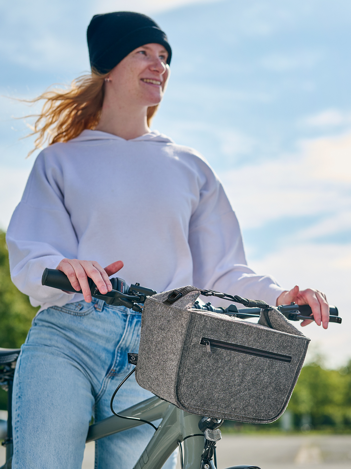 Filzlunchbag SOFTBASKET mit Model