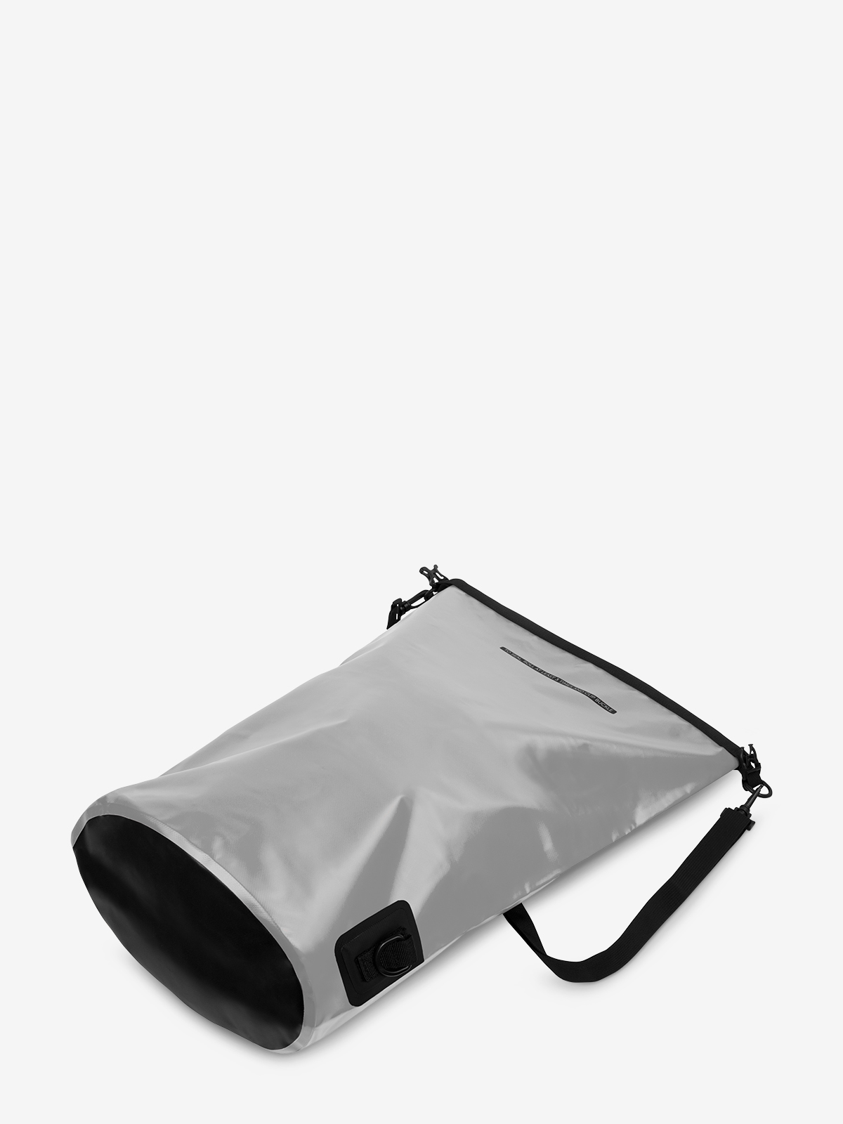 Drybag SPLASH 2 hellgrau boden entfaltet