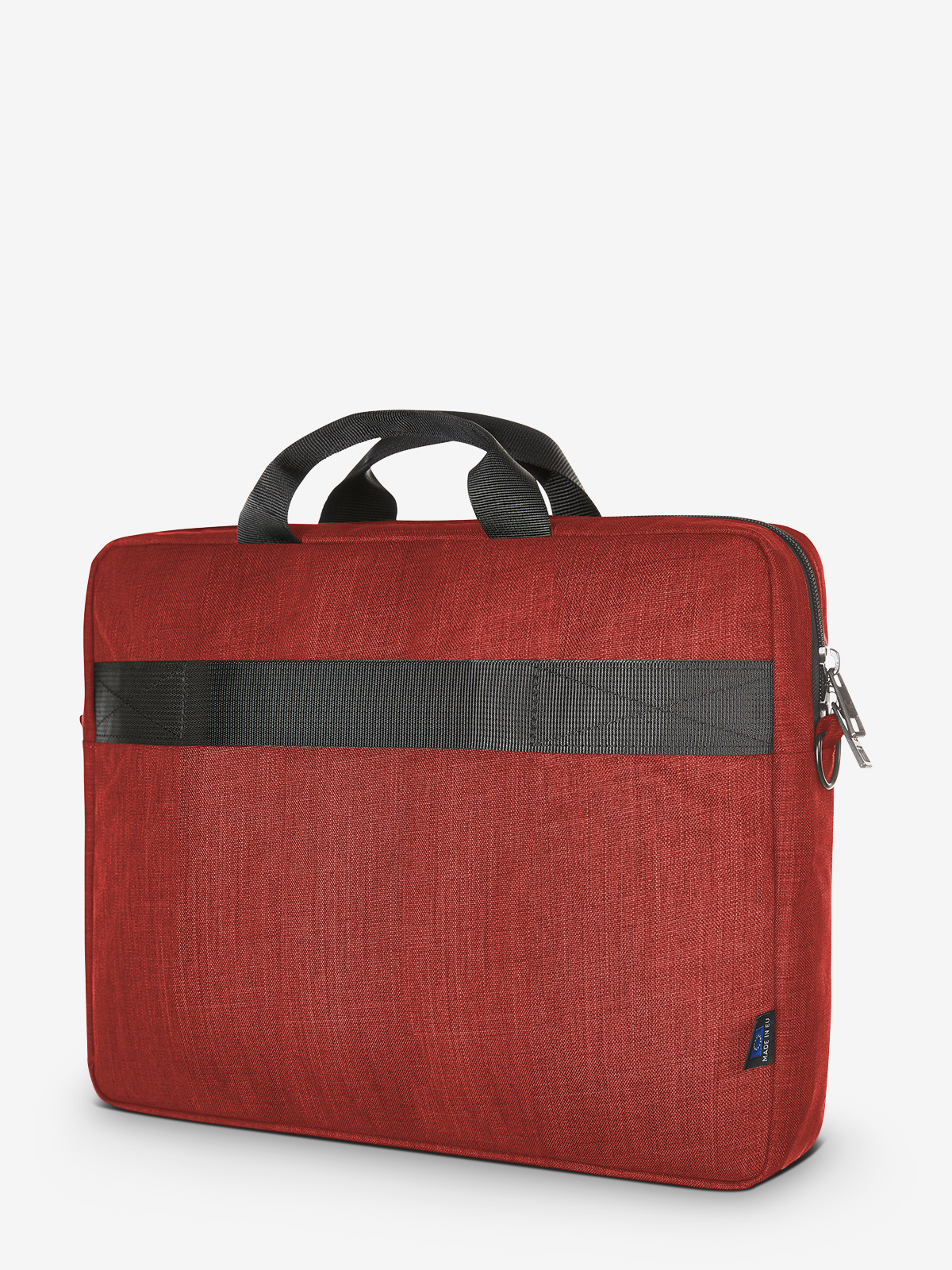 Notebook-Tasche EUROPE rot-meliert ruecken