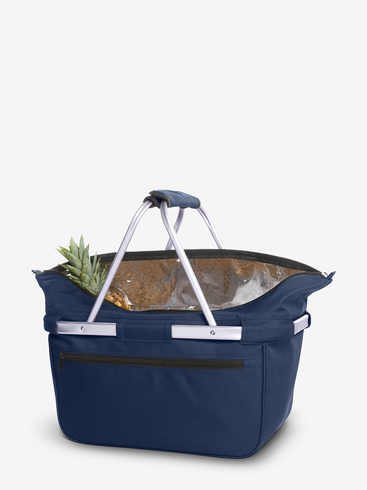 Kuehlshopper BASKET marine gefuellt