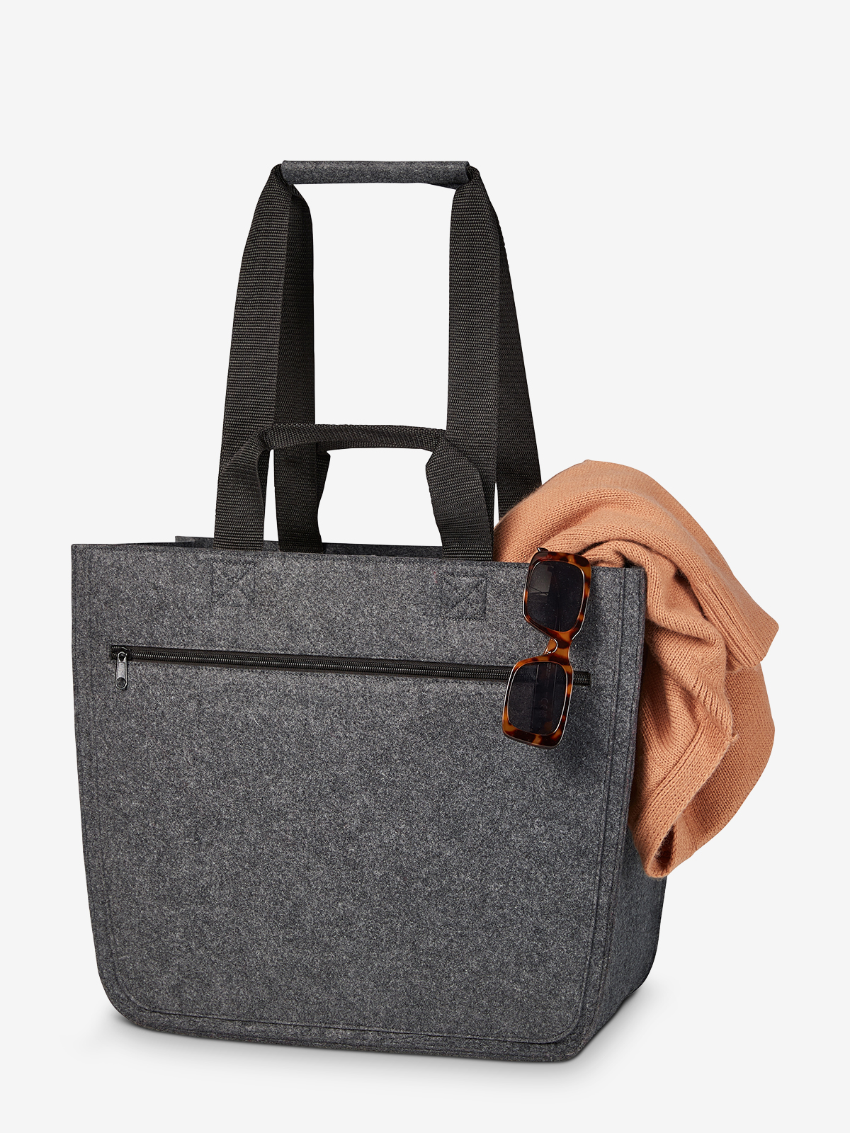 Filzshopper SOFTBASKET gefuellt