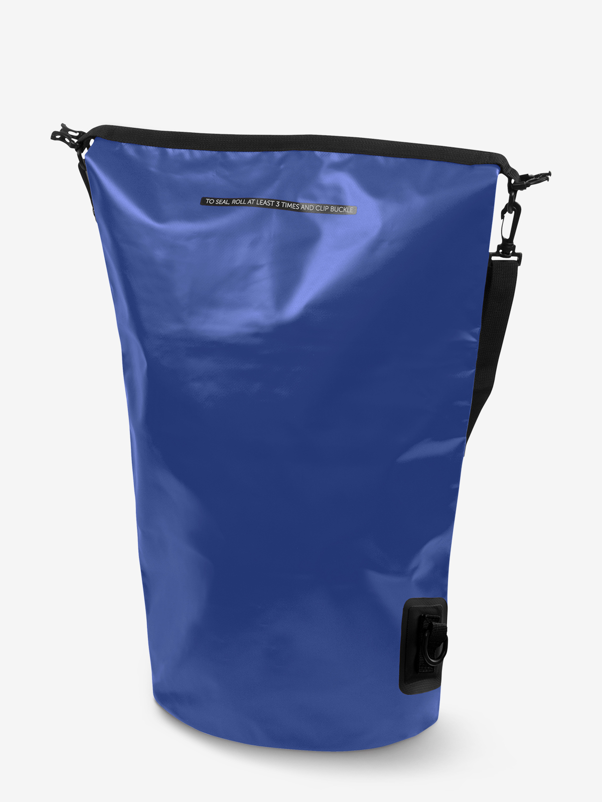 Drybag SPLASH 2 royalblau entfaltet