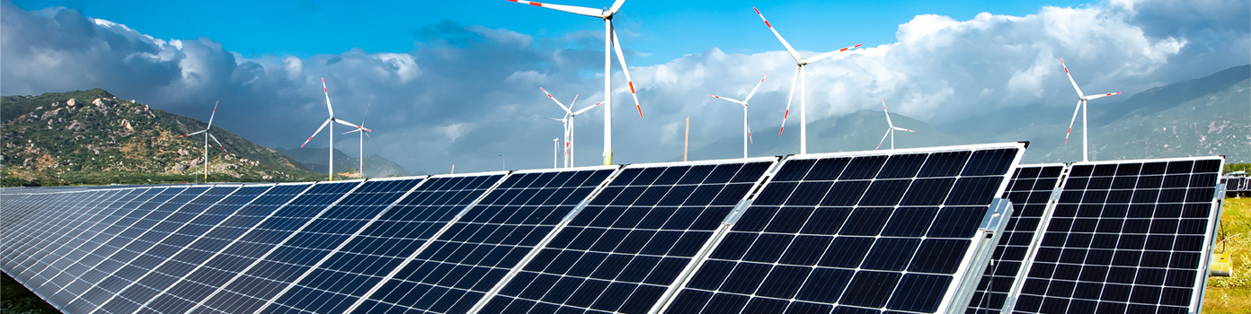 Projekt ClimatPartner: Windpark und Solarpark