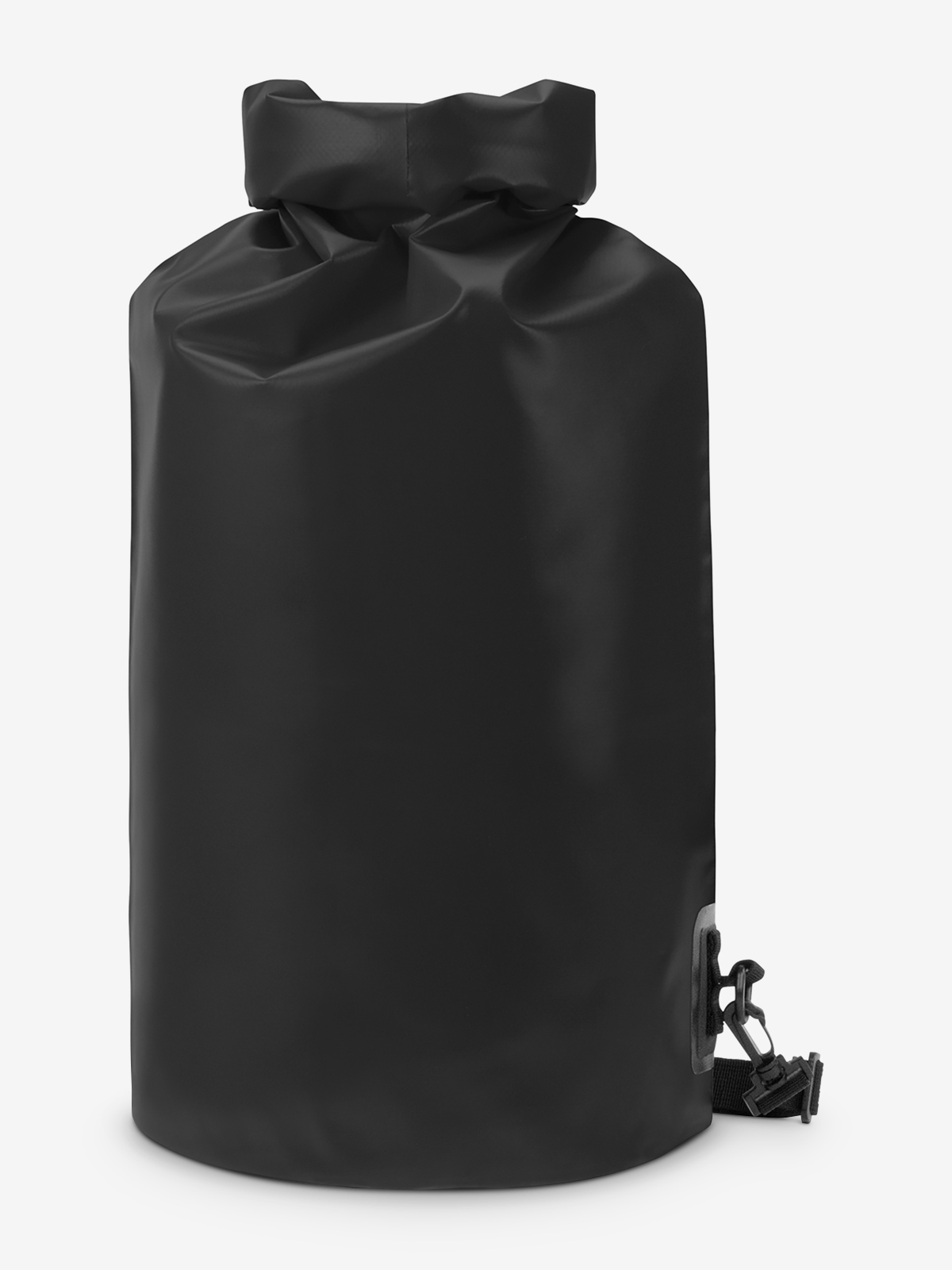 Drybag SPLASH schwarz-matt front