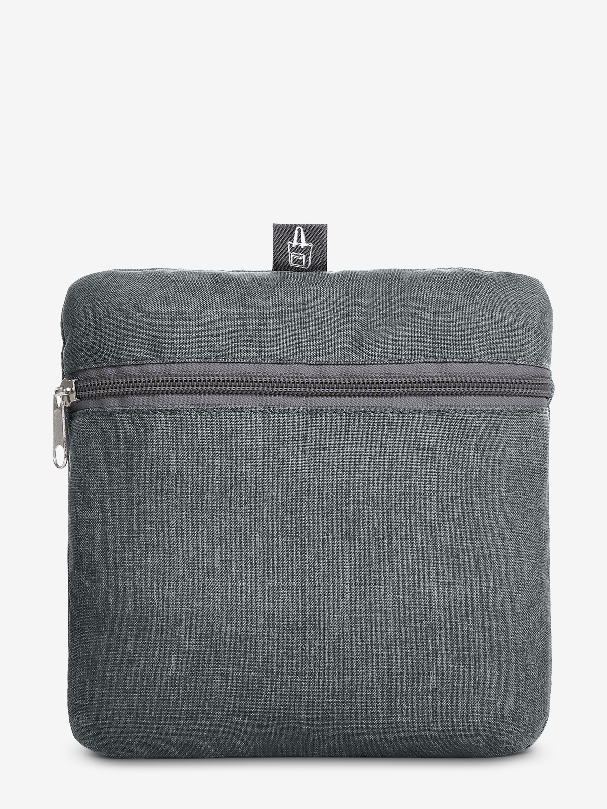 shopper SKY light-grey folded