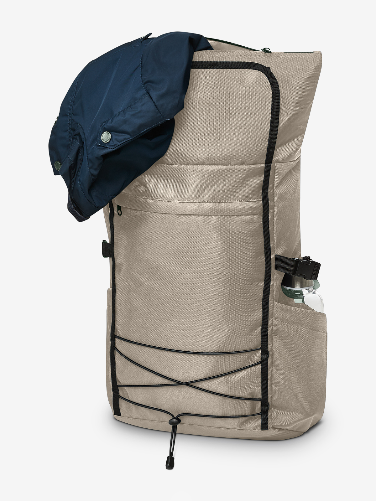 Notebook-Rucksack FLEX beige gefuellt