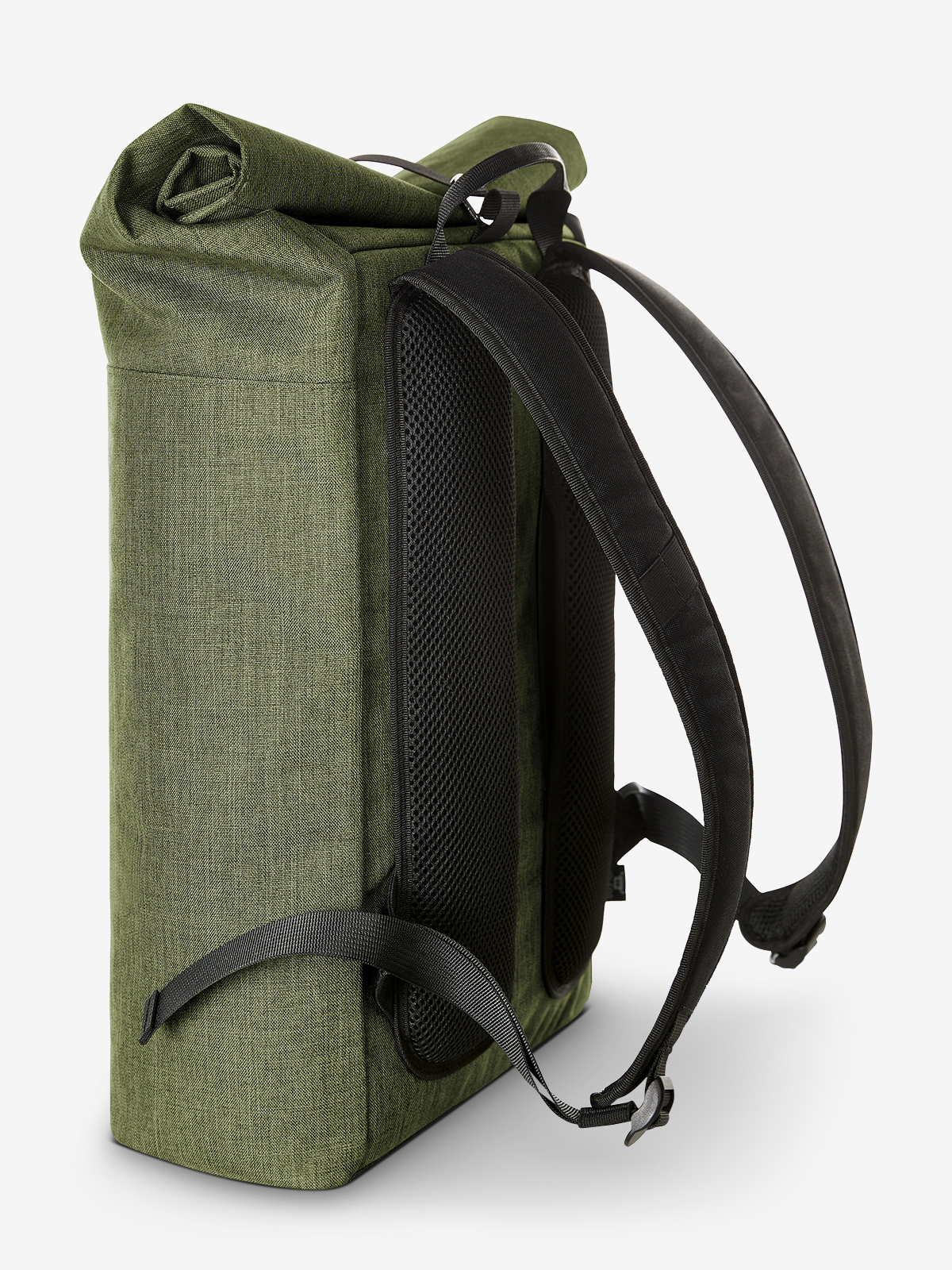 Notebook-Rollrucksack EUROPE gruen-meliert seite