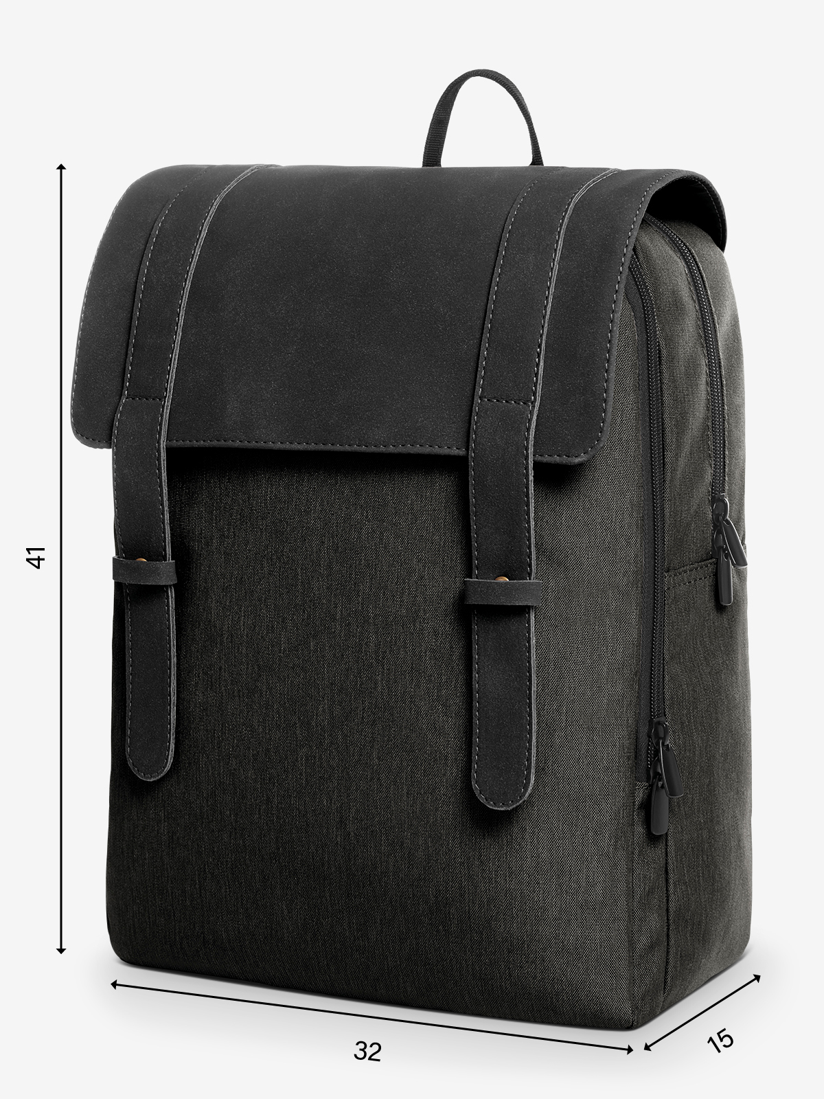 Abmessungen Notebook-Rucksack URBAN