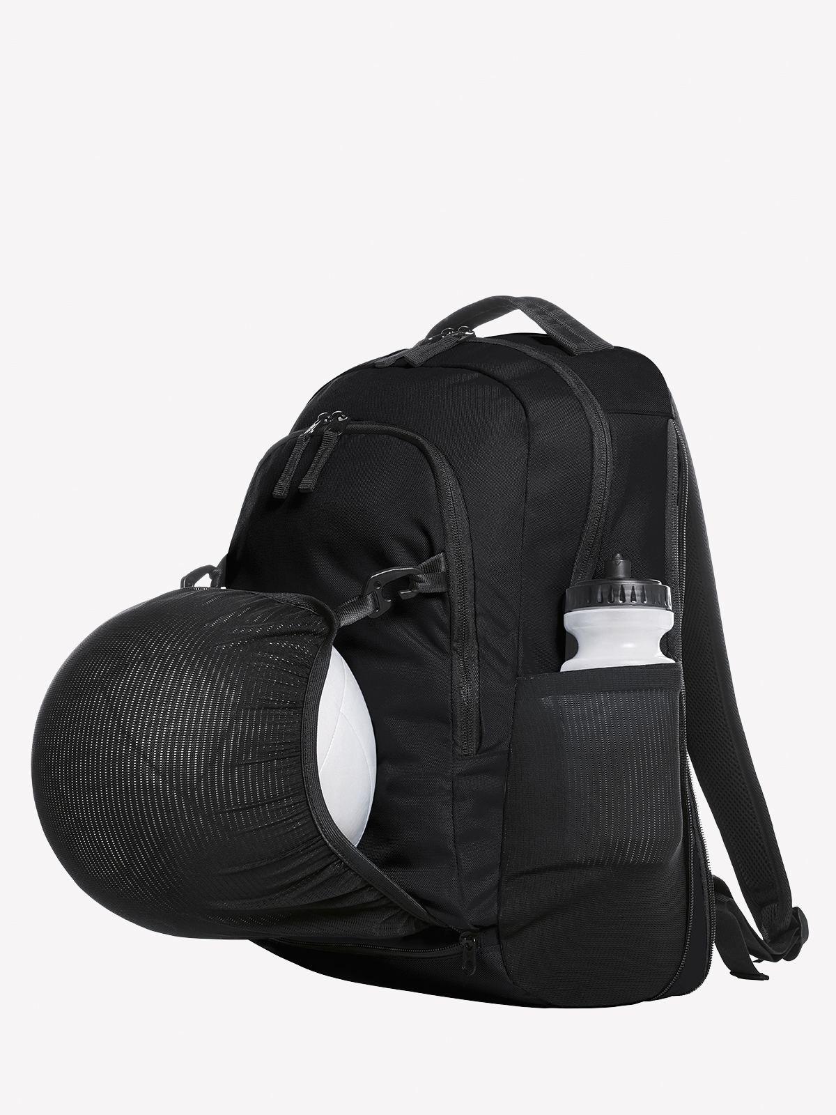 backpack TEAM black with football