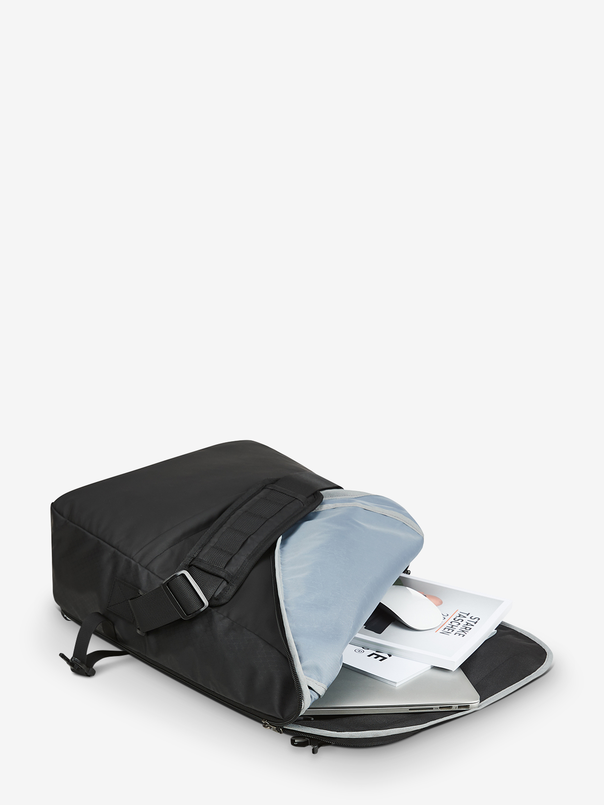 notebook bag ACTIVE black filled