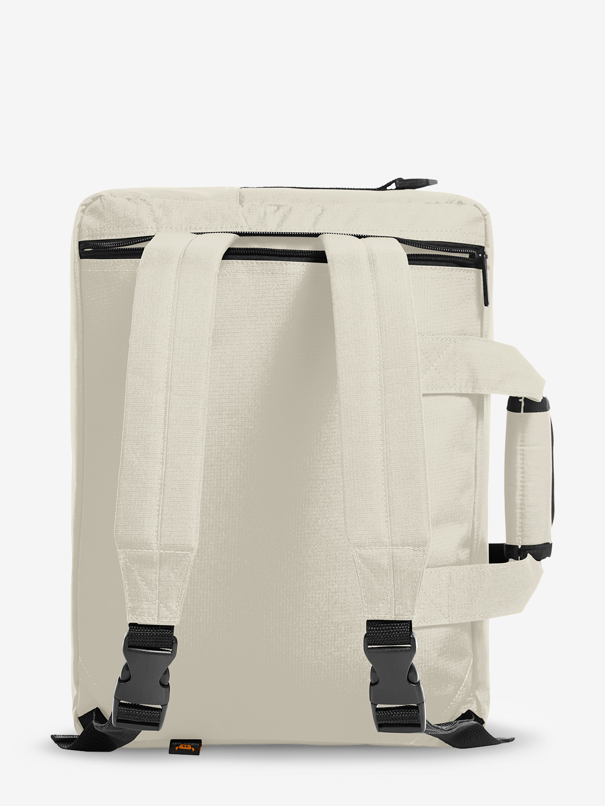 laptop backpack ECONOMY beige back