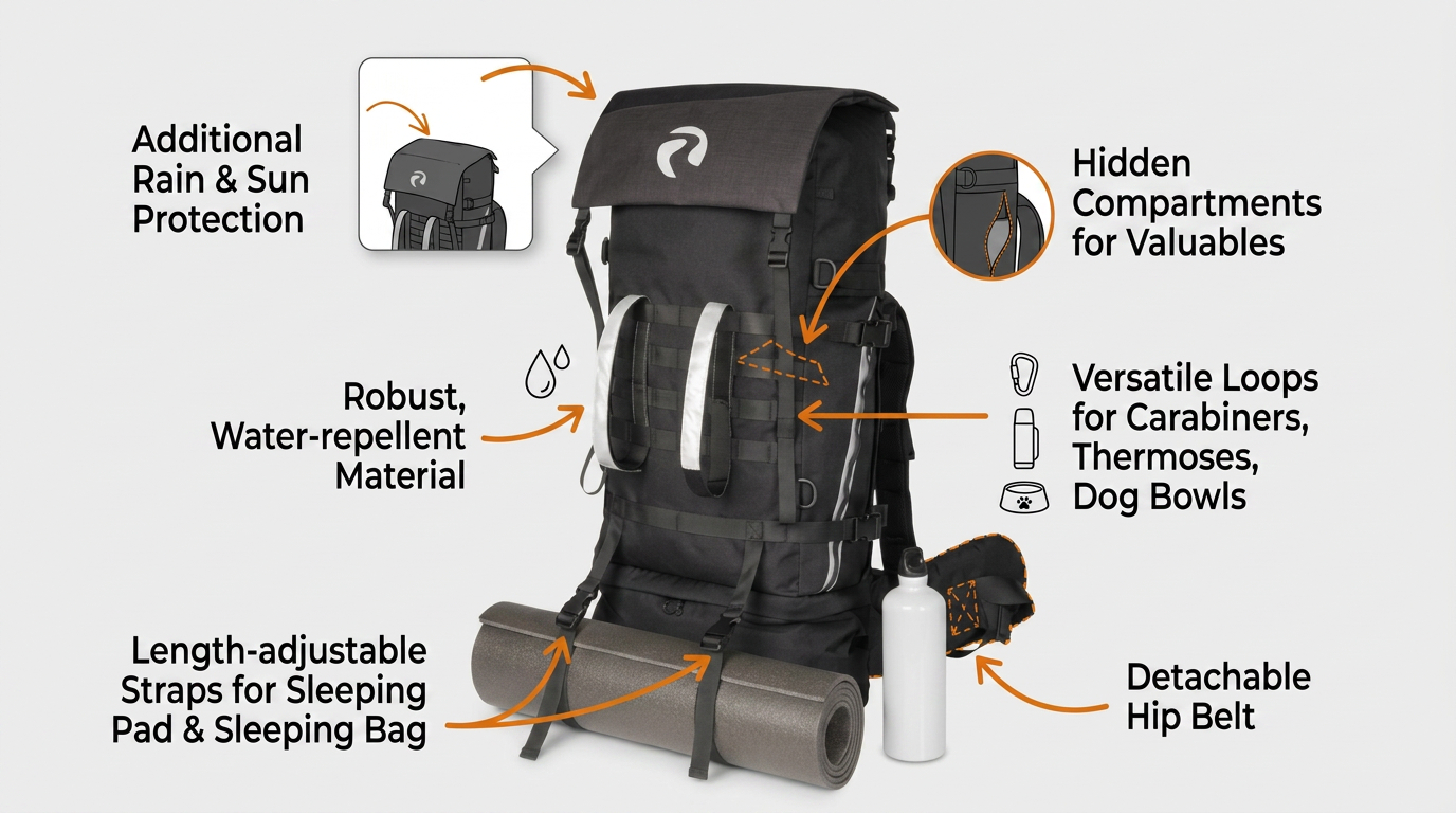 Loop Onbackpack A BACKPACK THAT MAKES EVERYDAY LIFE EASIER