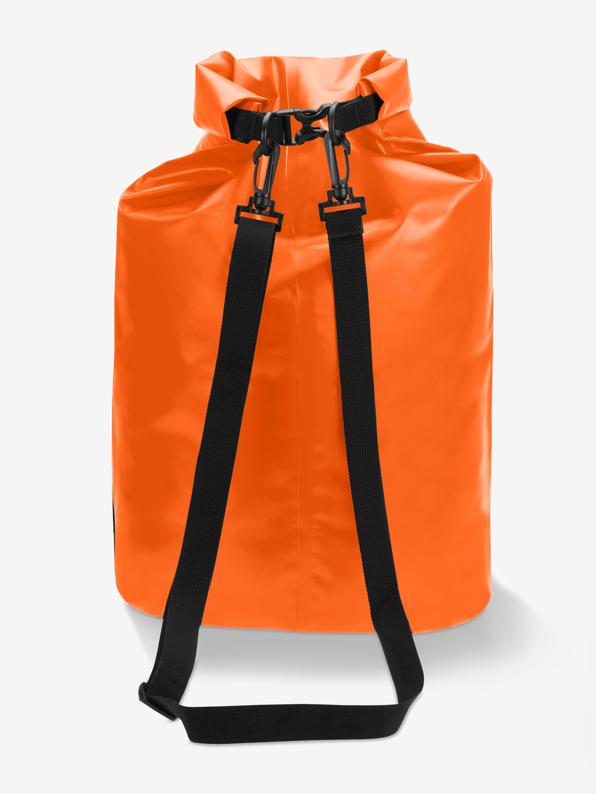Drybag SPLASH 2 orange ruecken