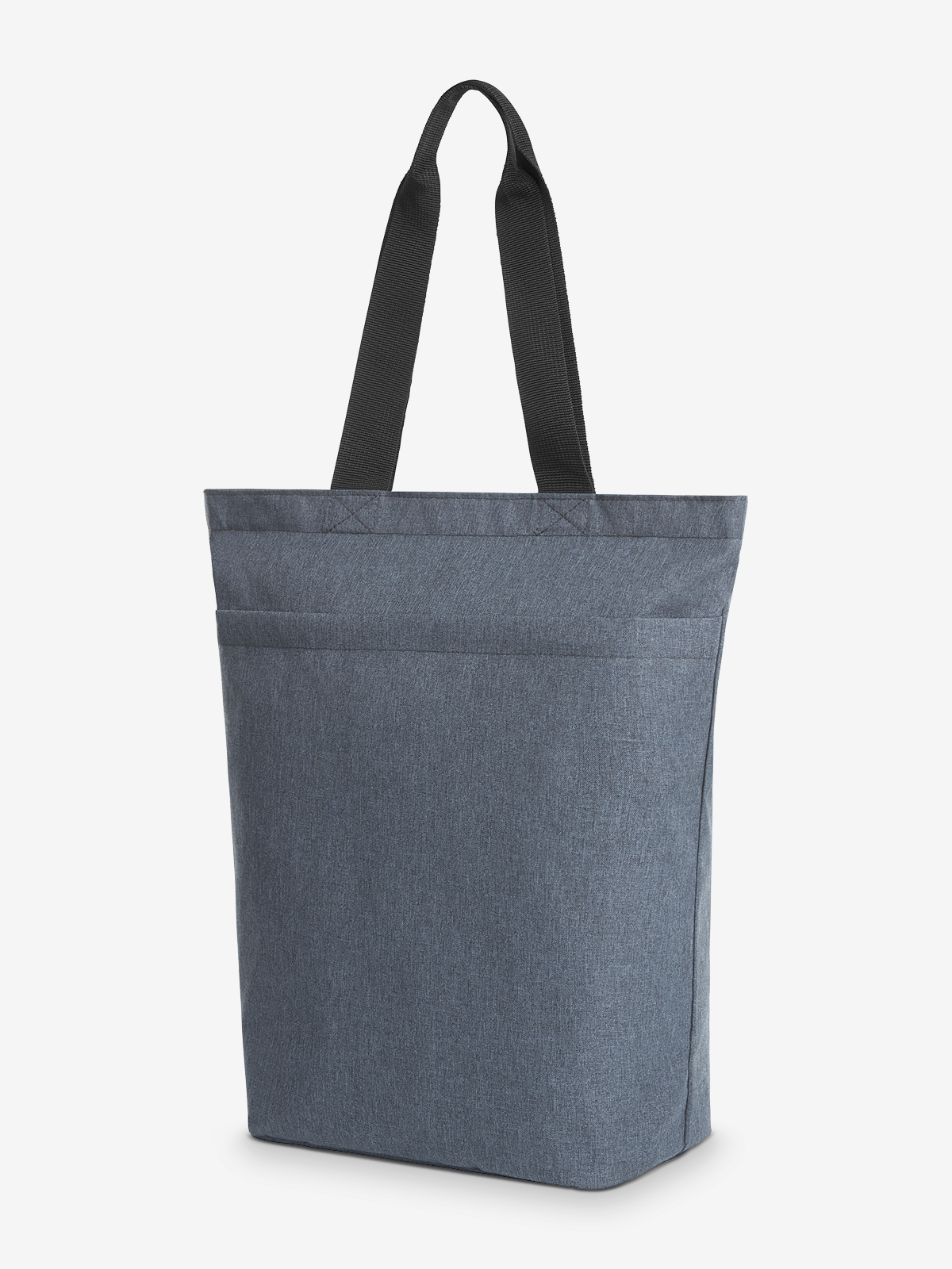 Shopper CIRCLE blau-grau-meliert