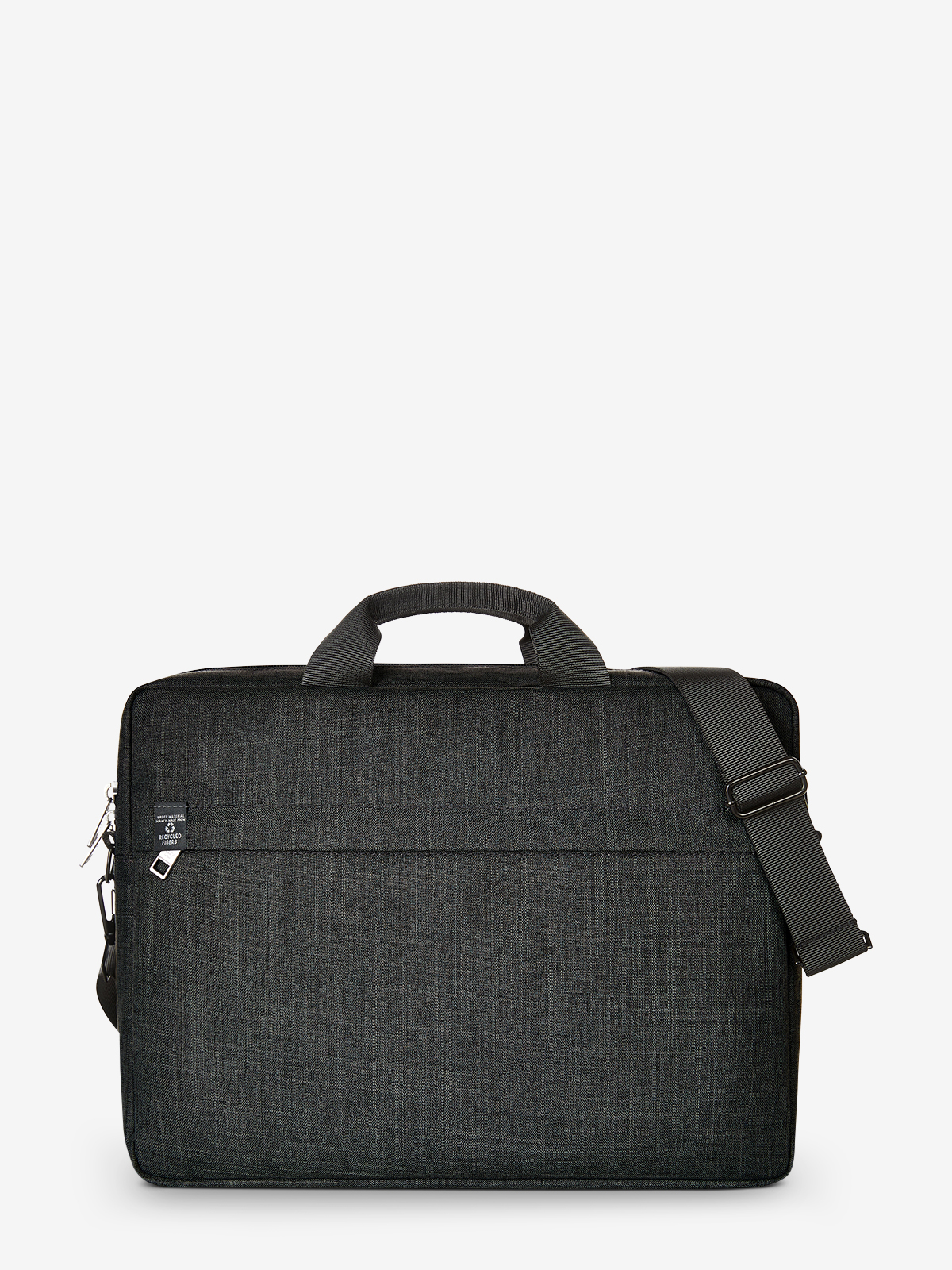 Notebook-Tasche EUROPE schwarz-meliert front